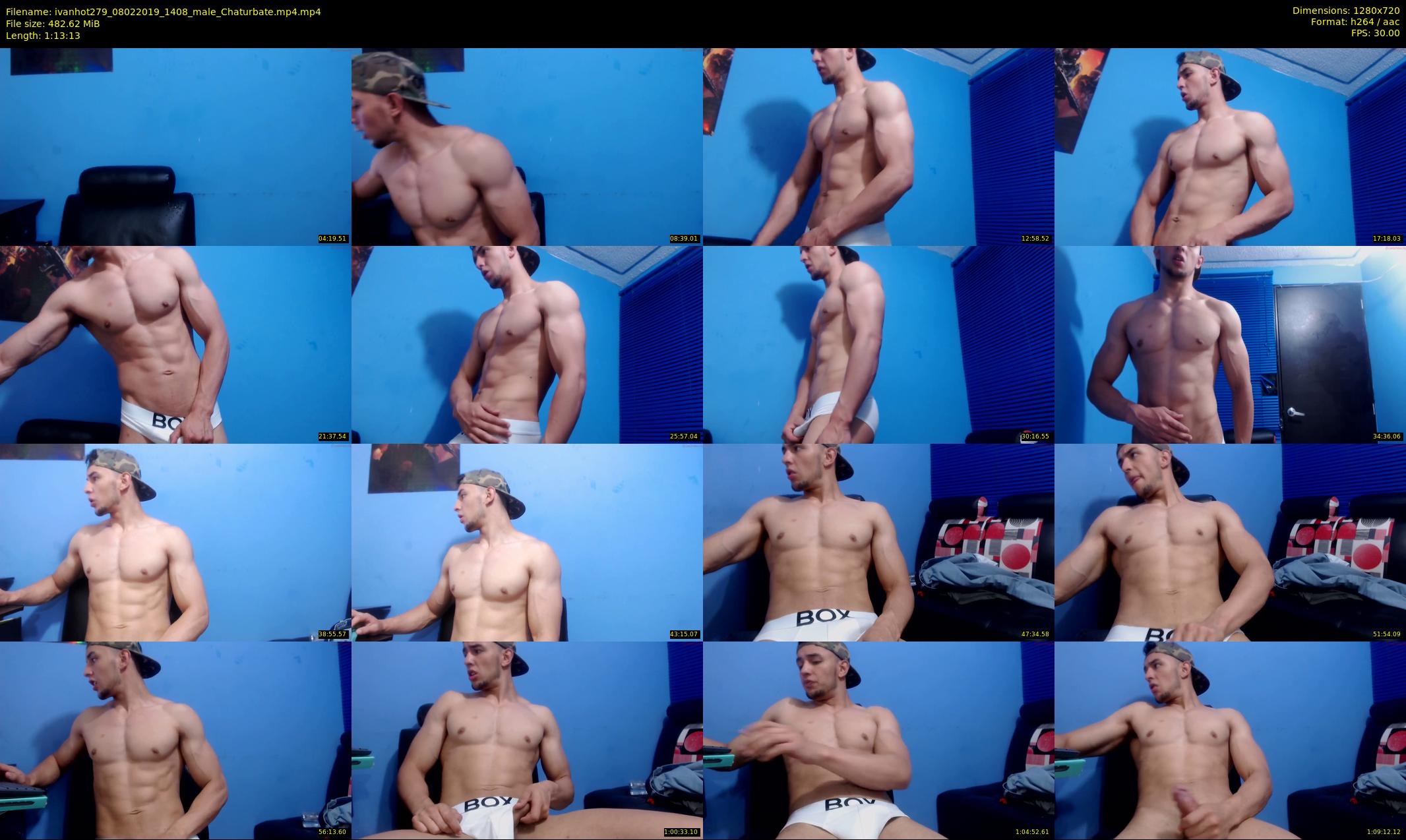 ivanhot279 — 74 minute Chaturbate male cam show recording, 720p, Feb 8, 2019