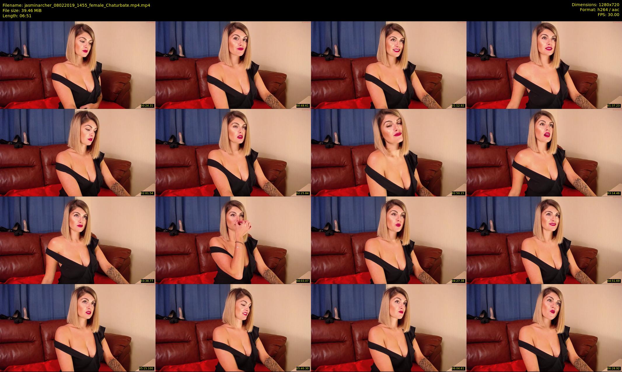 jasminarcher — 7 minute Chaturbate female cam show recording, 720p, Feb 8, 2019