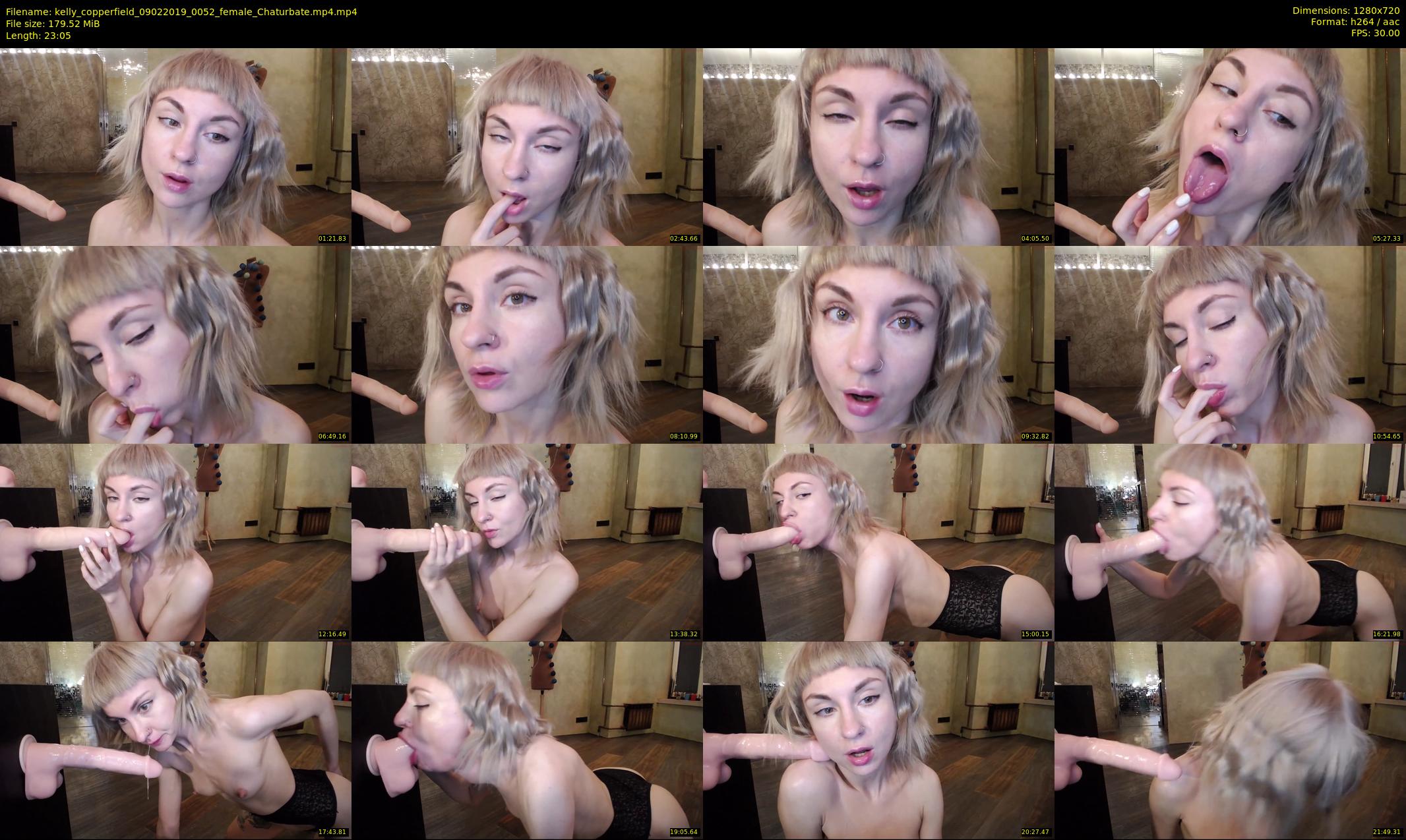 kelly_copperfield — 24 minute Chaturbate female cam show recording, 720p, Feb 9, 2019