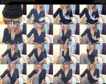 konfetochka77 — 6 minute Chaturbate female cam show recording, SD, Feb 8, 2019