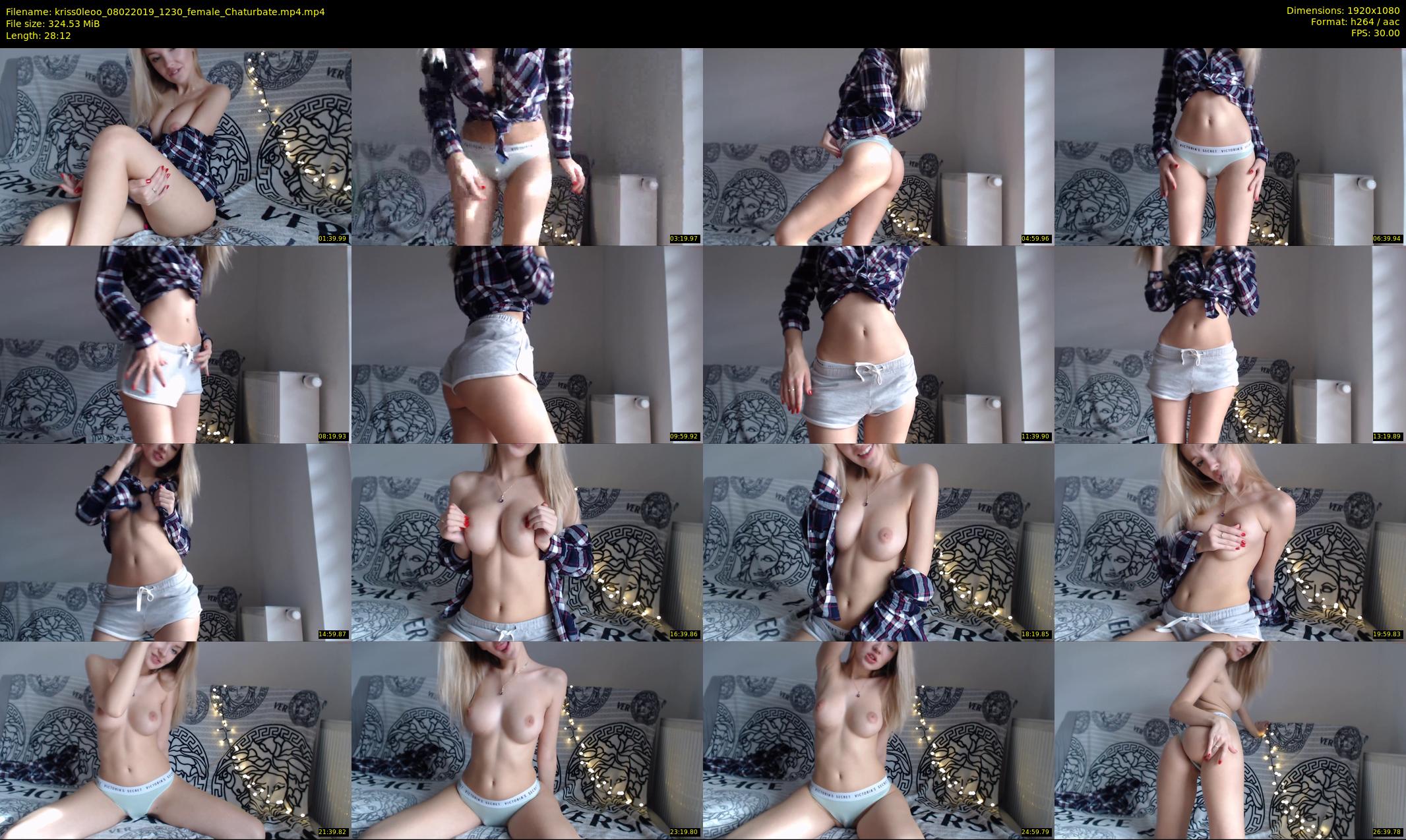 kriss0leoo — 29 minute Chaturbate couple cam show recording, 1080p, Feb 8, 2019