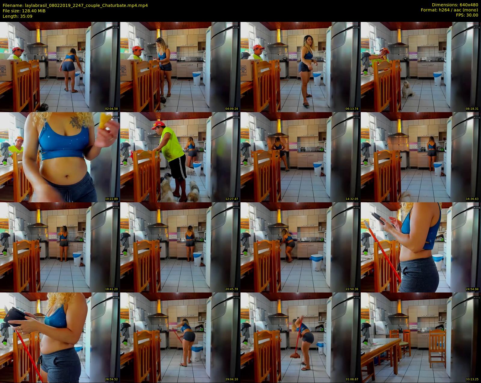 laylabrasil — 36 minute Chaturbate female cam show recording, 480p, Feb 8, 2019