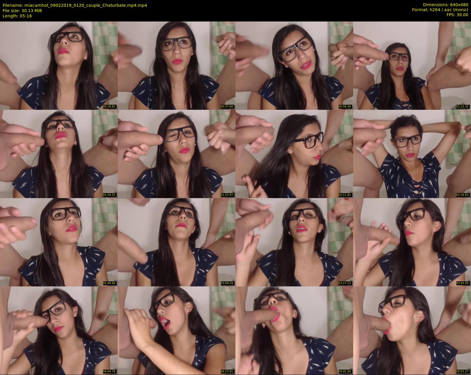 miacamhot — 6 minute Chaturbate couple cam show recording, 480p, Feb 9, 2019