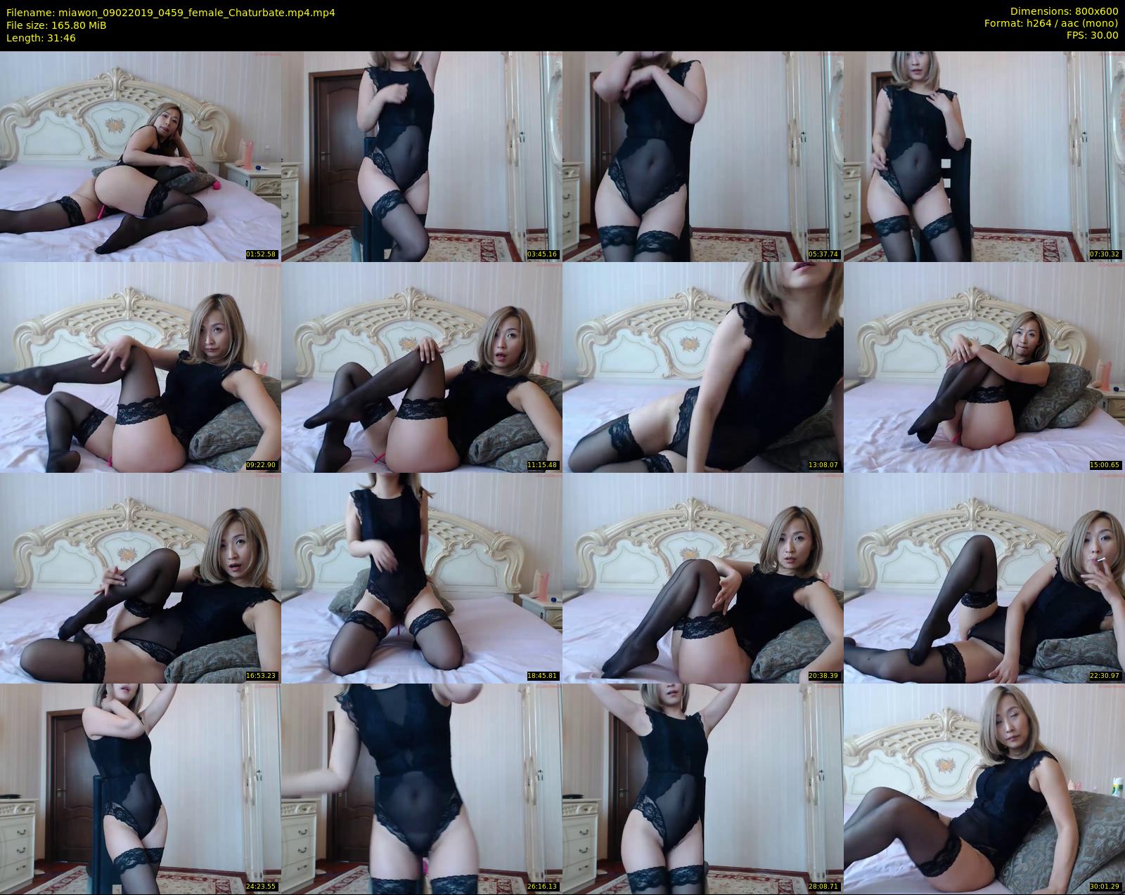 miawon — 32 minute Chaturbate female cam show recording, 480p, Feb 9, 2019