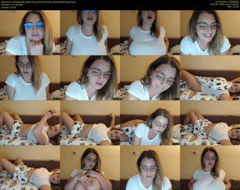 milkykandy — 24 minute Chaturbate female cam show recording, 480p, Feb 8, 2019