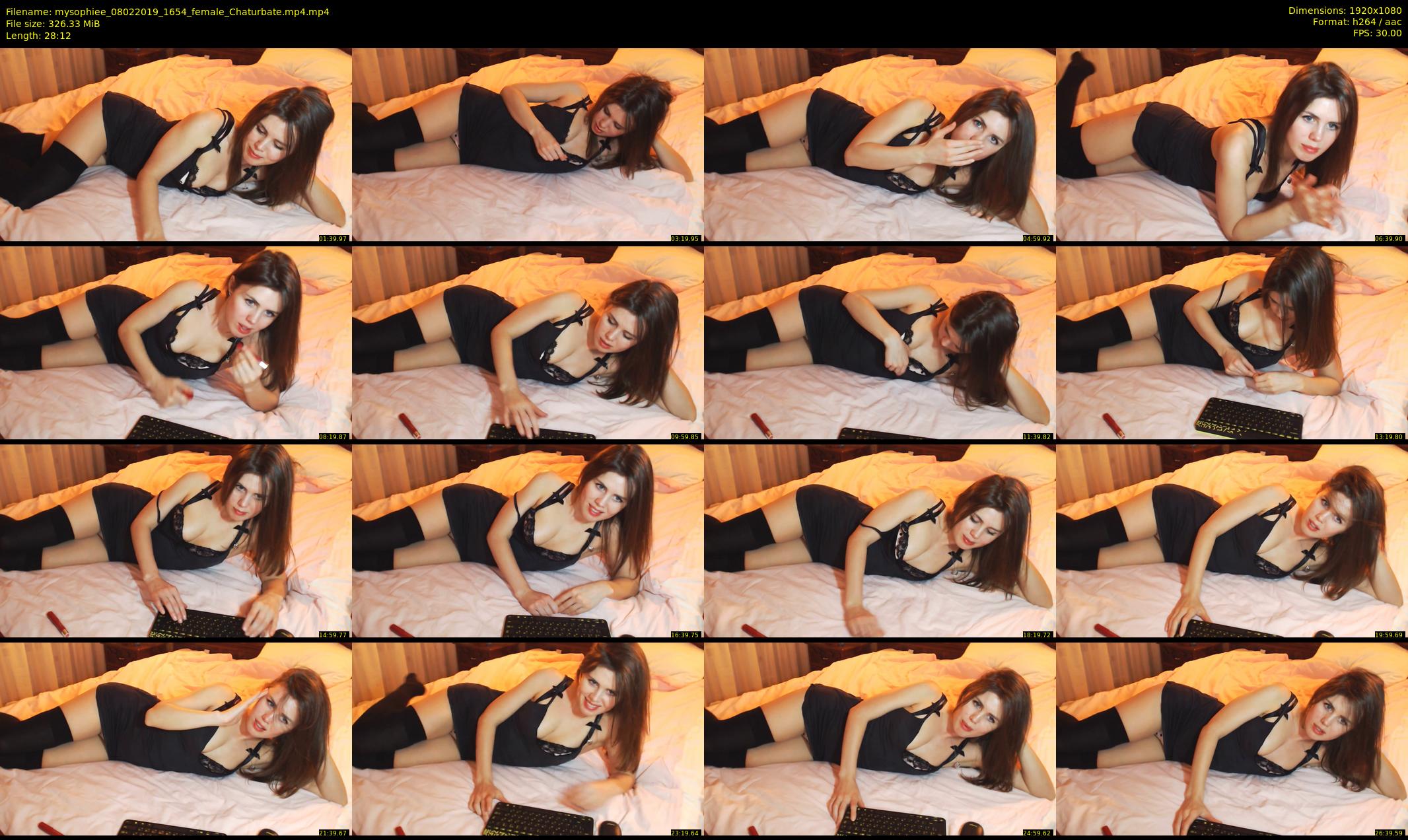 mysophiee — 29 minute Chaturbate female cam show recording, 1080p, Feb 8, 2019