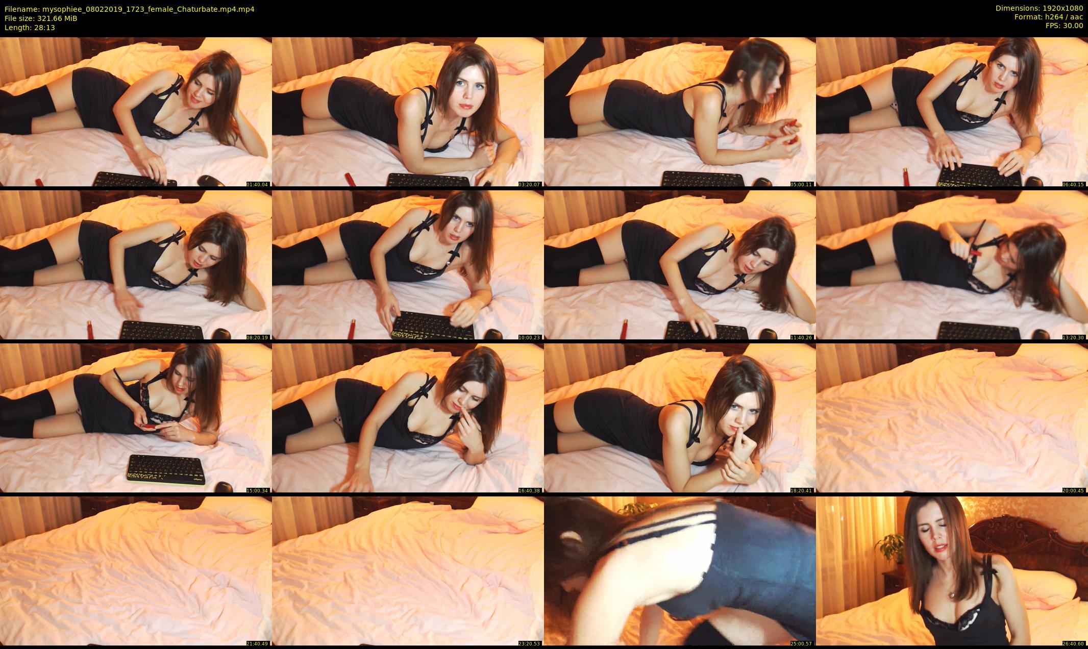 mysophiee — 29 minute Chaturbate female cam show recording, 1080p, Feb 8, 2019