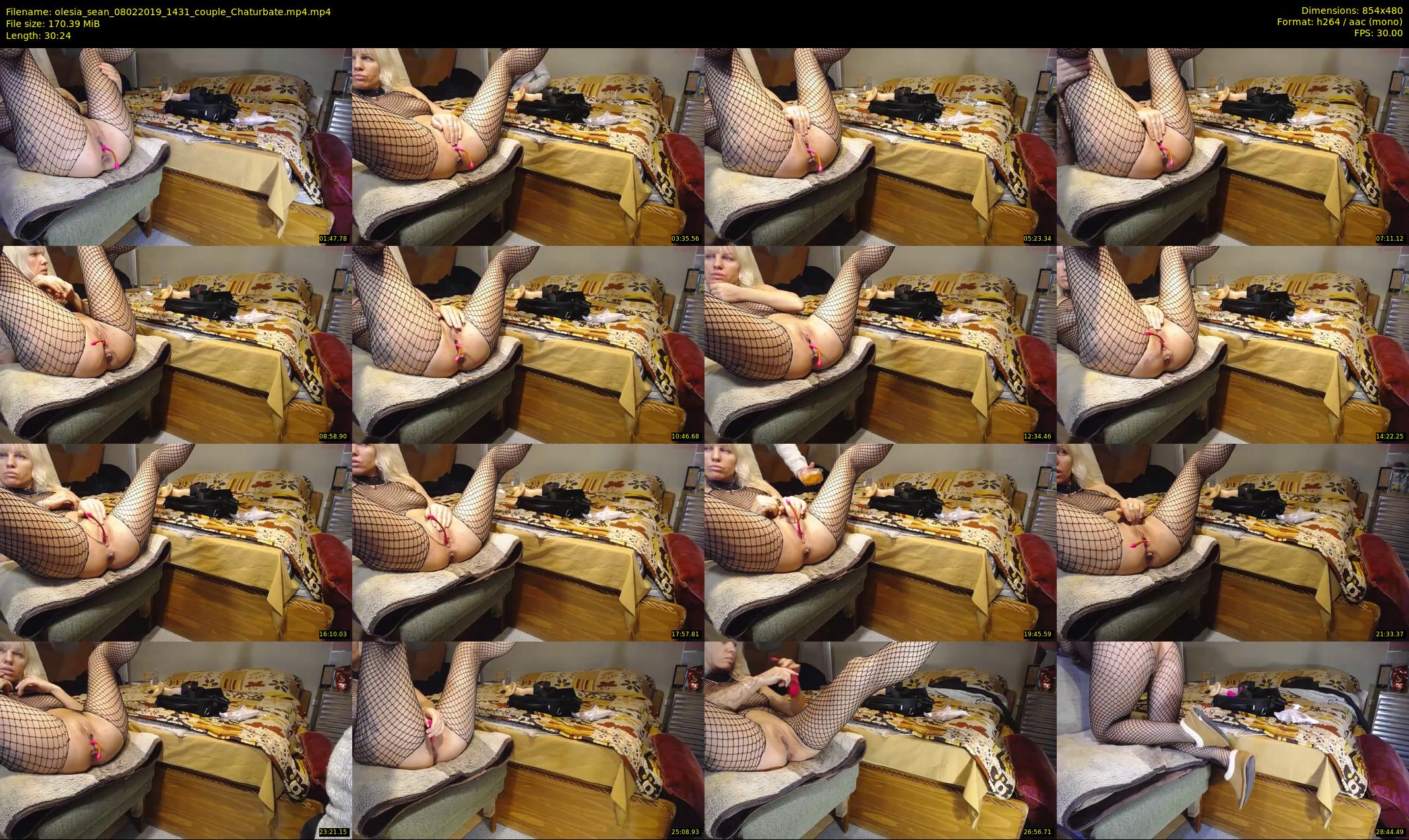 olesia_sean — 31 minute Chaturbate couple cam show recording, 480p, Feb 8, 2019