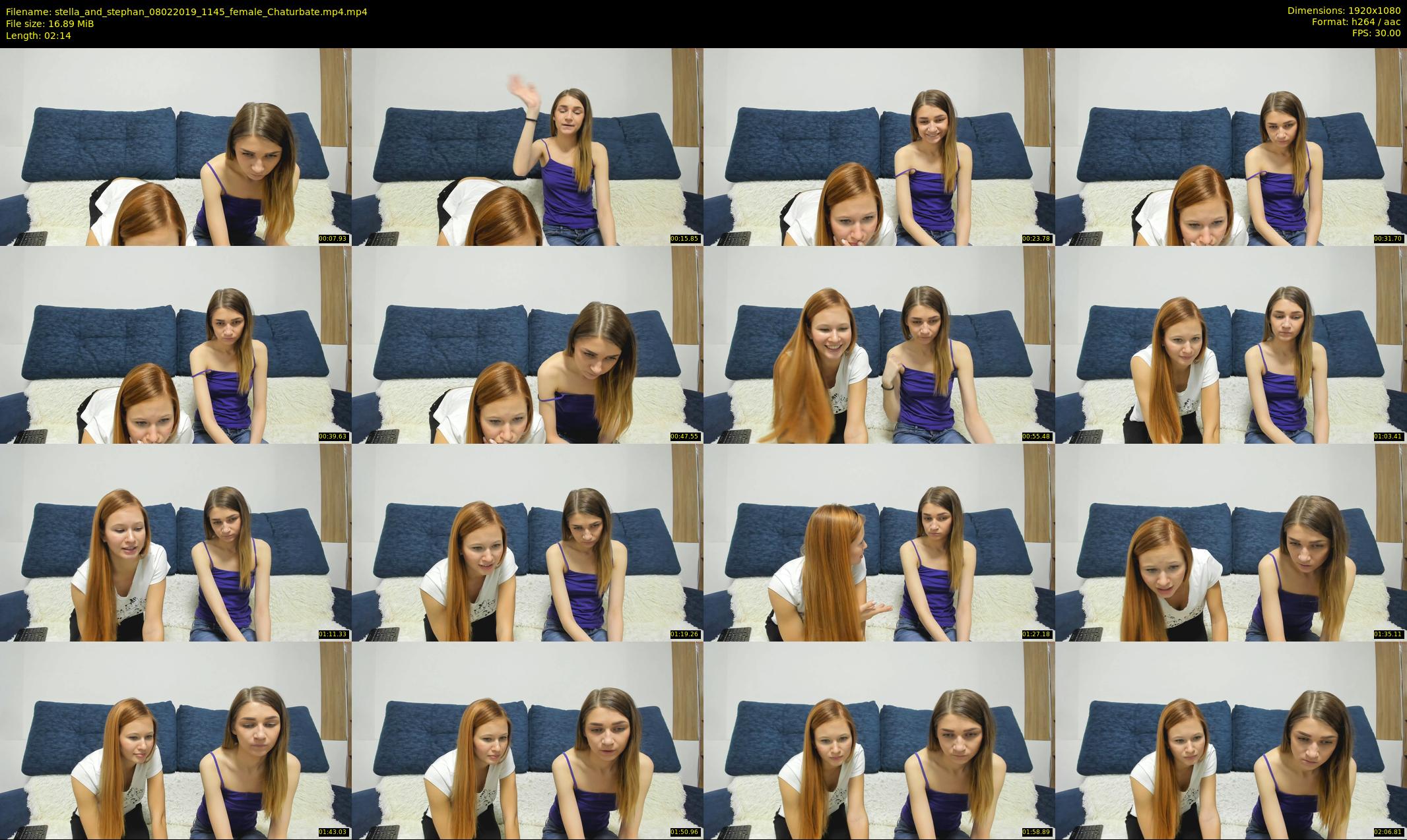 stella_and_stephan — 3 minute Chaturbate couple cam show recording, 1080p, Feb 8, 2019