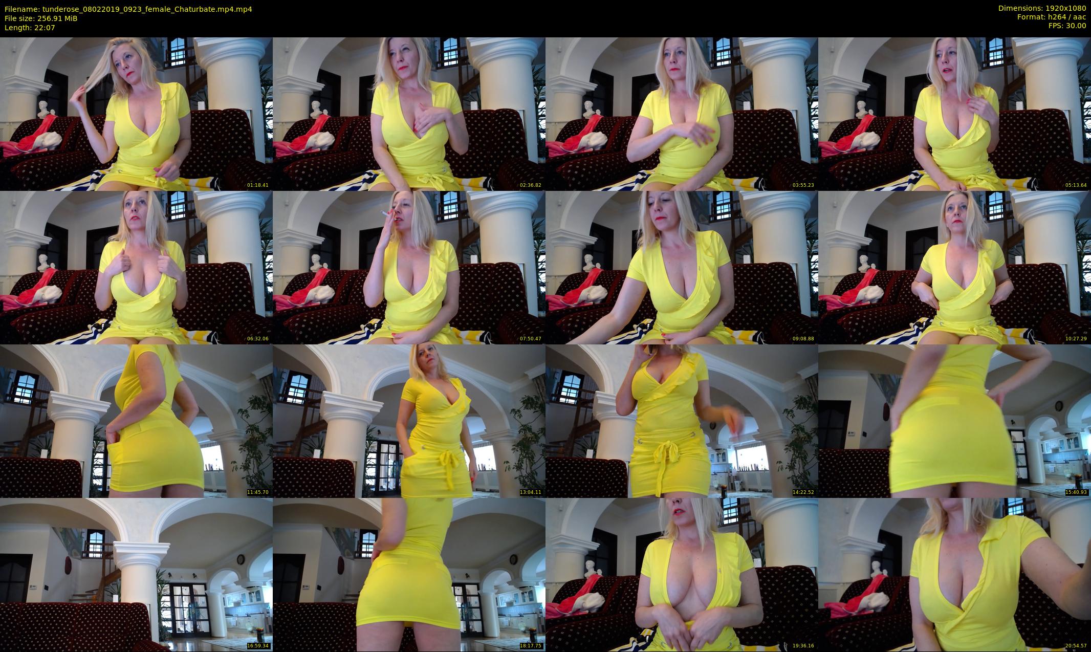 tunderose — 23 minute Chaturbate female cam show recording, 1080p, Feb 8, 2019