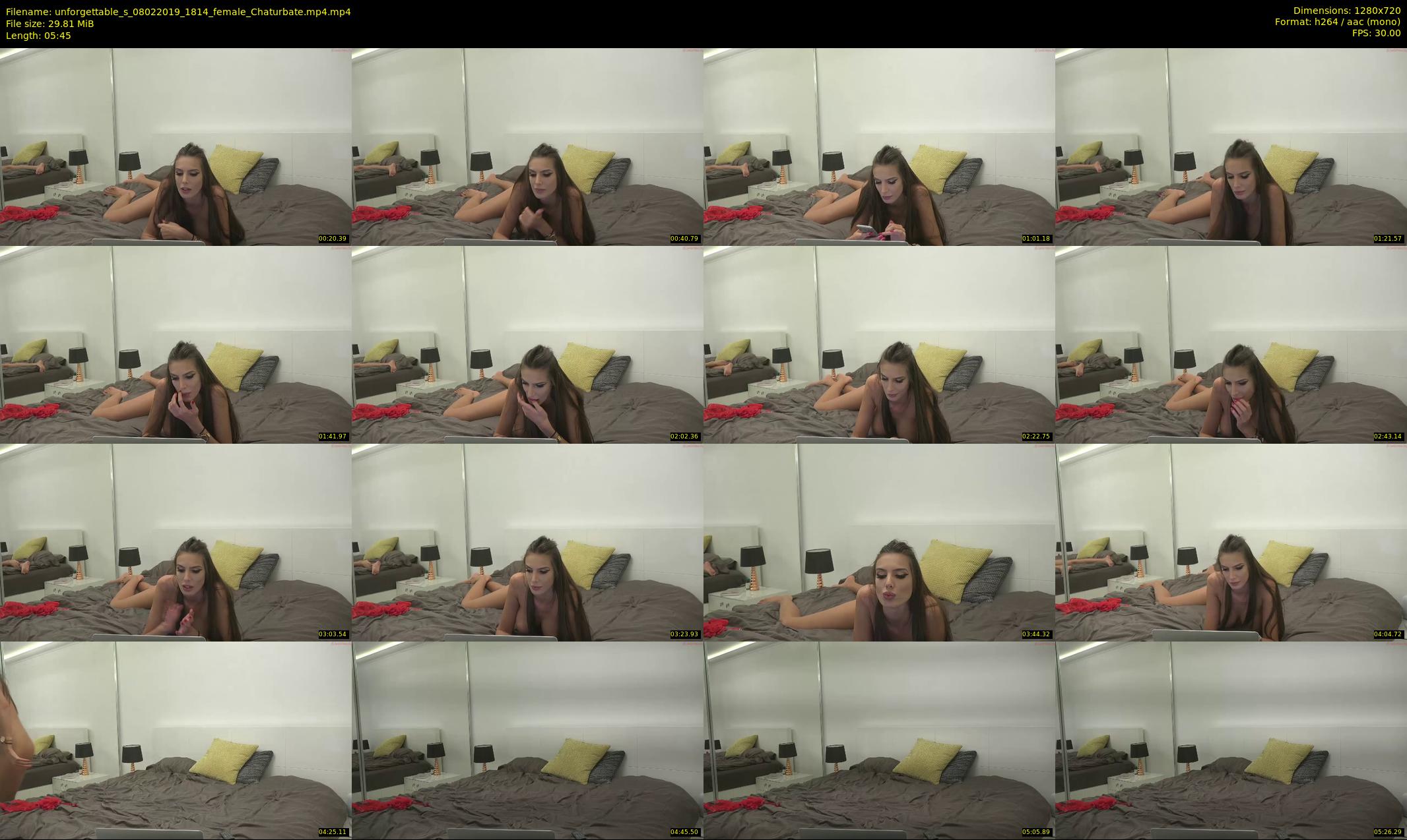 unforgettable_s — 6 minute Chaturbate female cam show recording, 720p, Feb 8, 2019