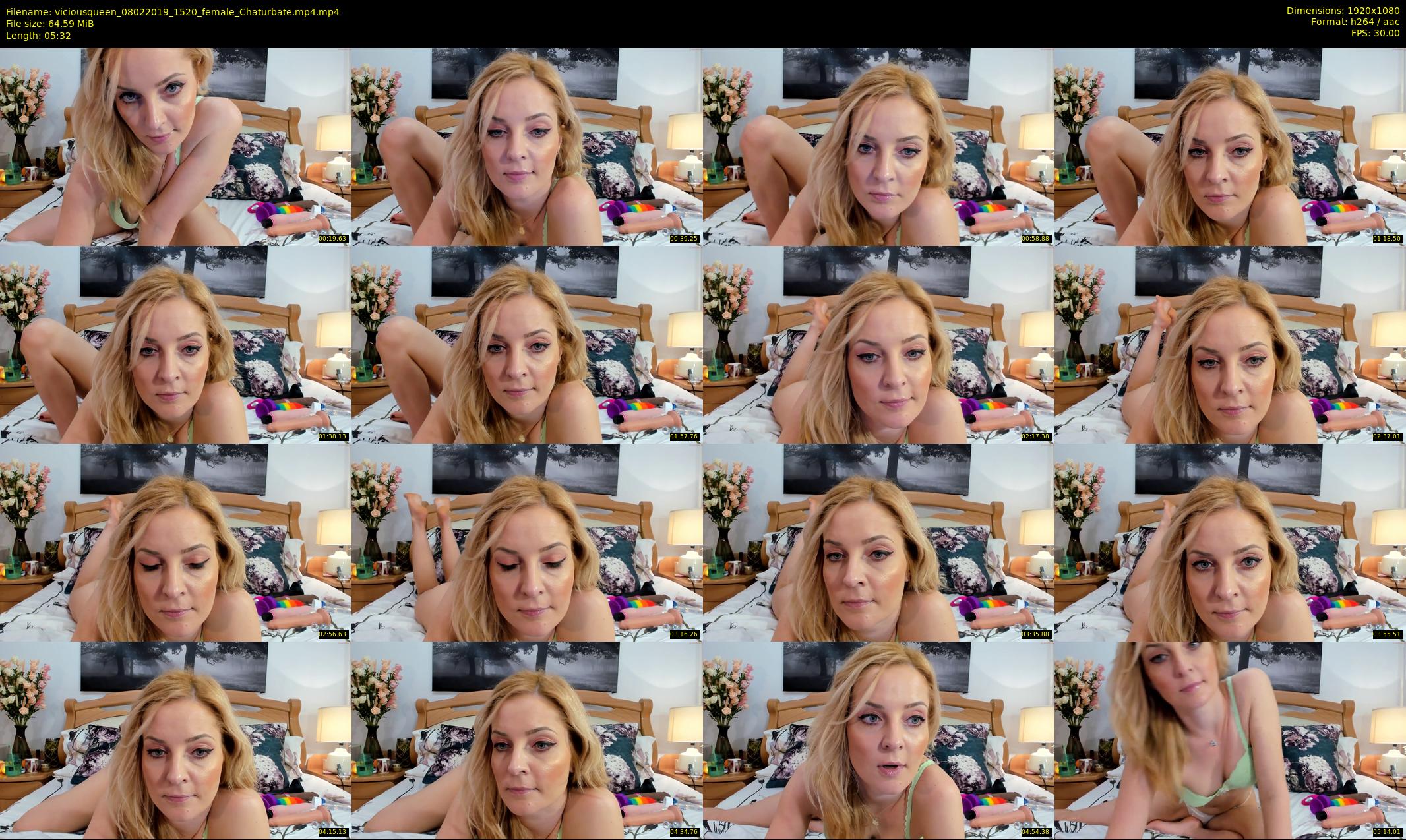 viciousqueen — 6 minute Chaturbate female cam show recording, 1080p, Feb 8, 2019