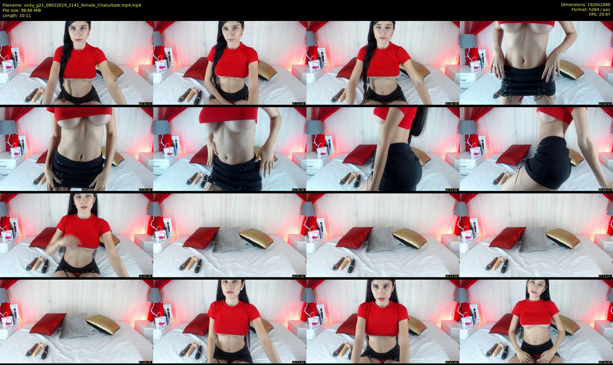 vicky_g21 — 11 minute Chaturbate female cam show recording, 1080p, Feb 8, 2019