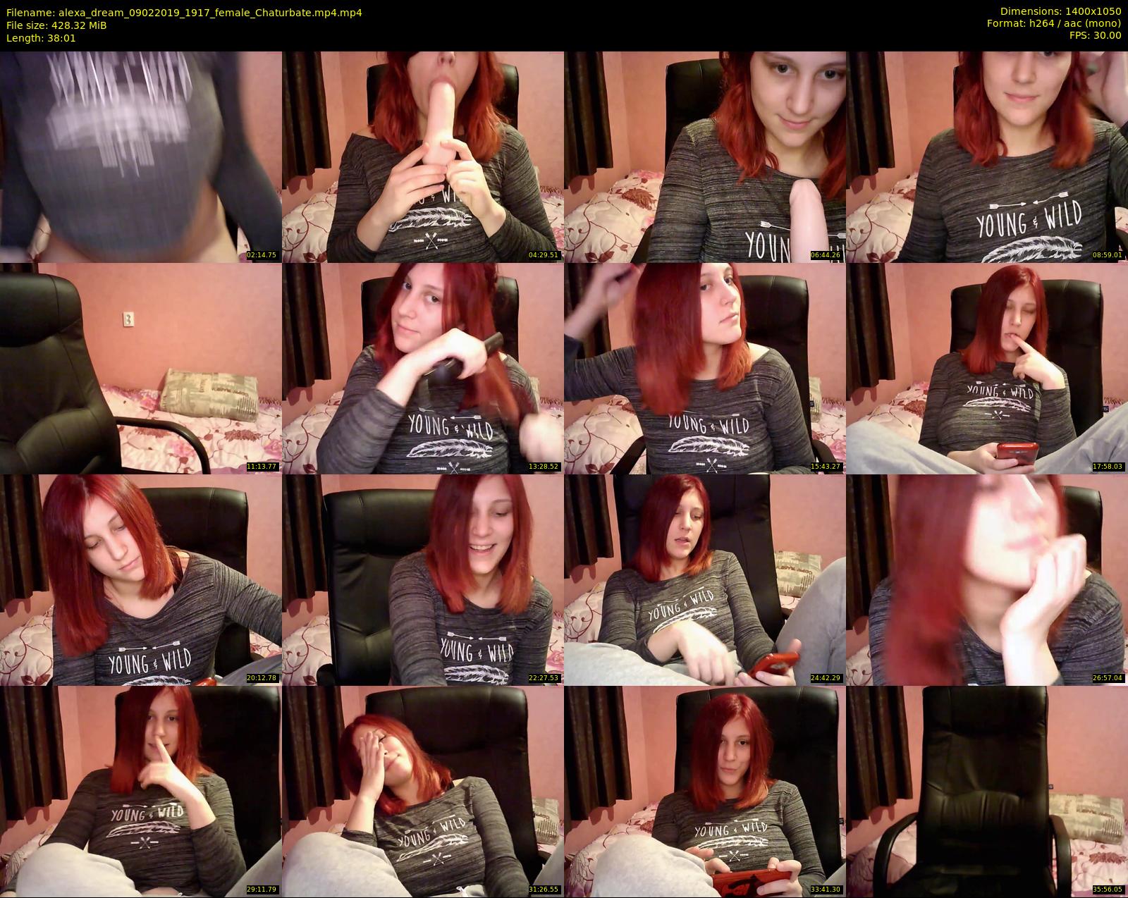alexa_dream — 39 minute Chaturbate female cam show recording, 720p, Feb 9, 2019