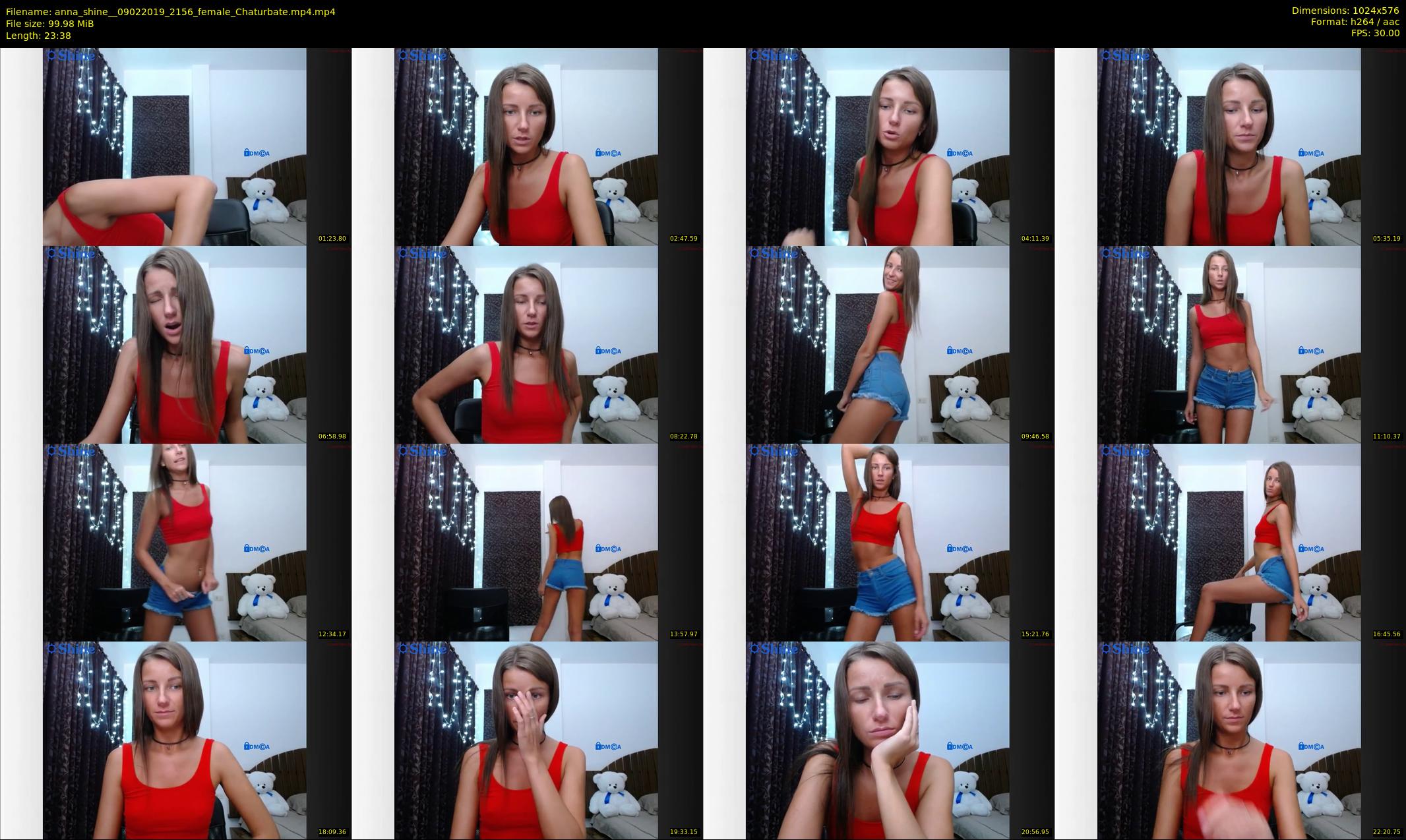 anna_shine_ — 24 minute Chaturbate female cam show recording, 480p, Feb 9, 2019