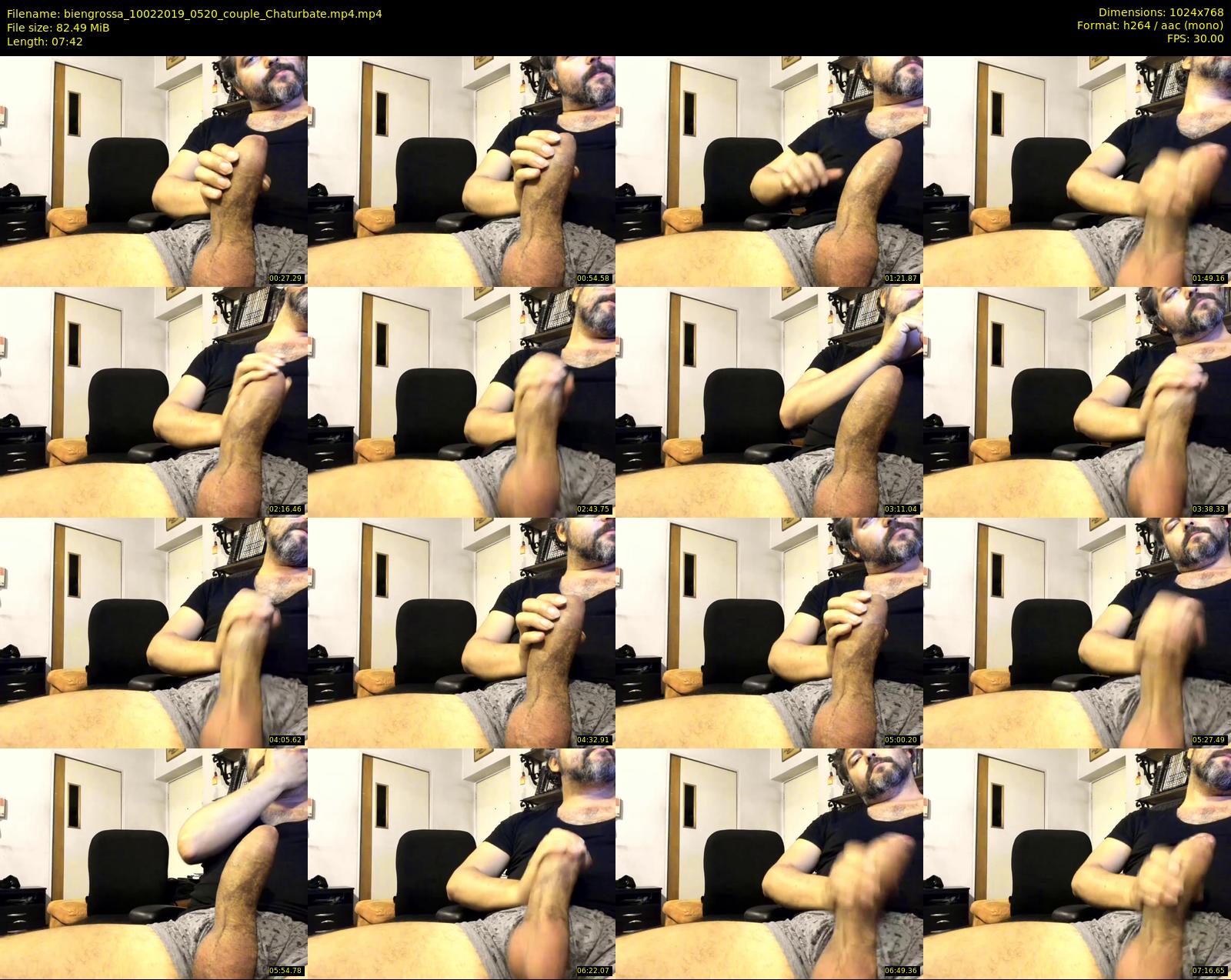 biengrossa — 8 minute Chaturbate male cam show recording, 720p, Feb 10, 2019