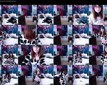 blueasfuck — 40 minute Chaturbate female cam show recording, 1080p, Feb 9, 2019