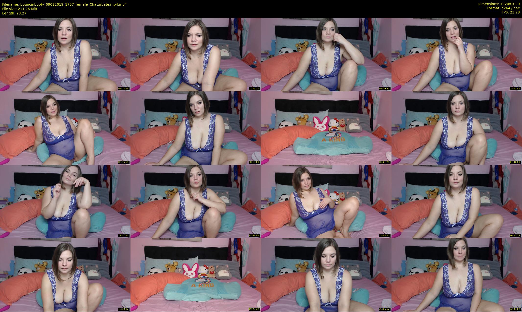 bouncinbooty — 24 minute Chaturbate female cam show recording, 1080p, Feb 9, 2019