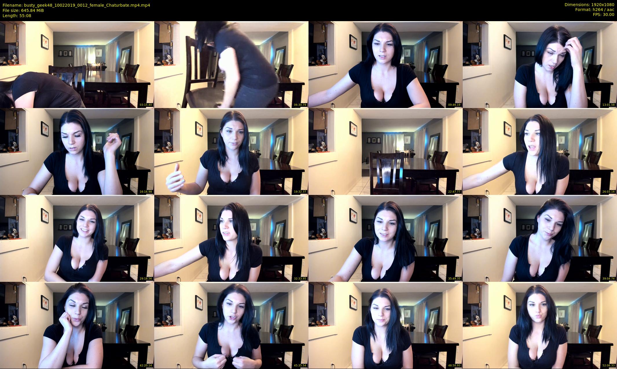 busty_geek48 — 56 minute Chaturbate female cam show recording, 1080p, Feb 10, 2019