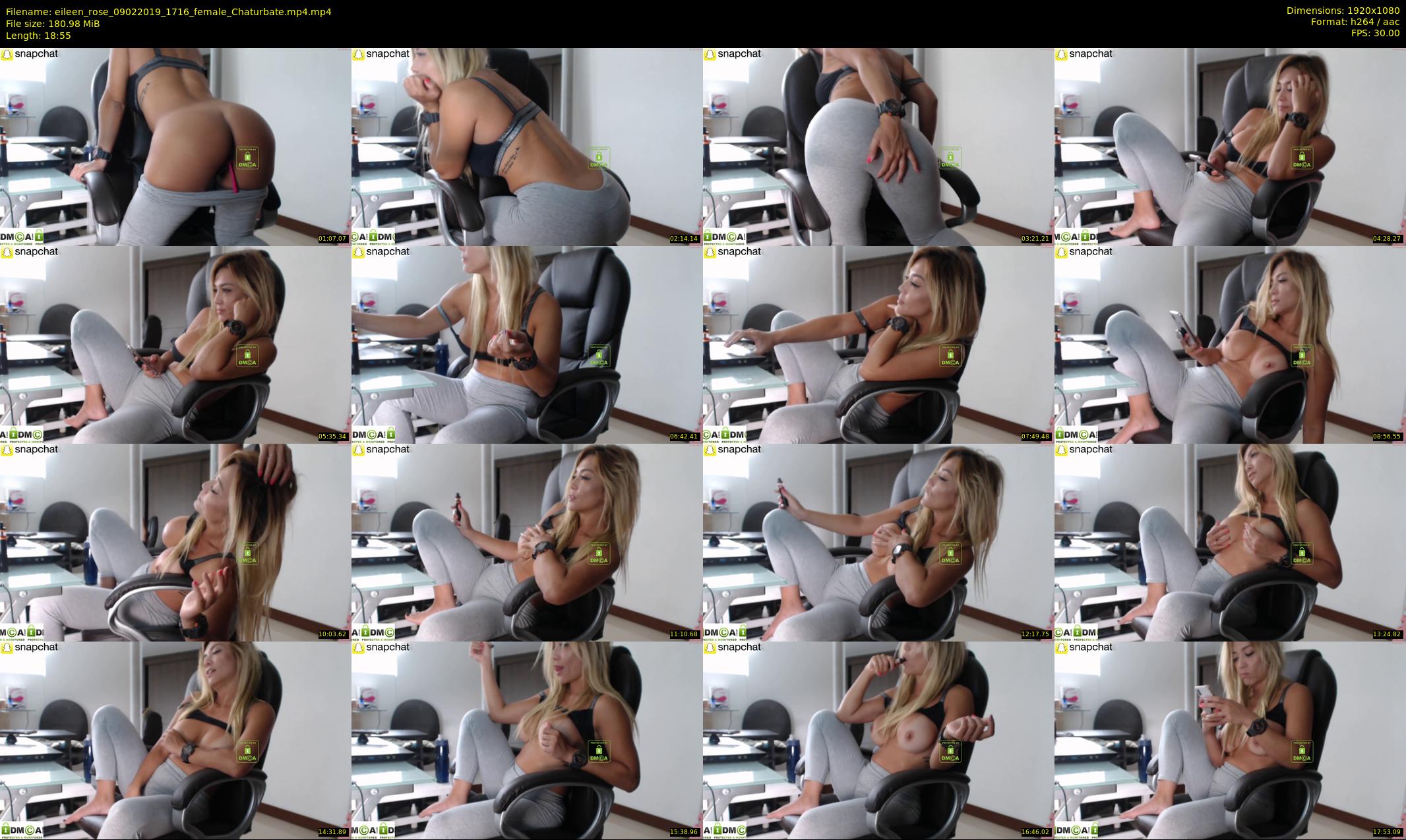 eileen_rose — 19 minute Chaturbate female cam show recording, 1080p, Feb 9, 2019