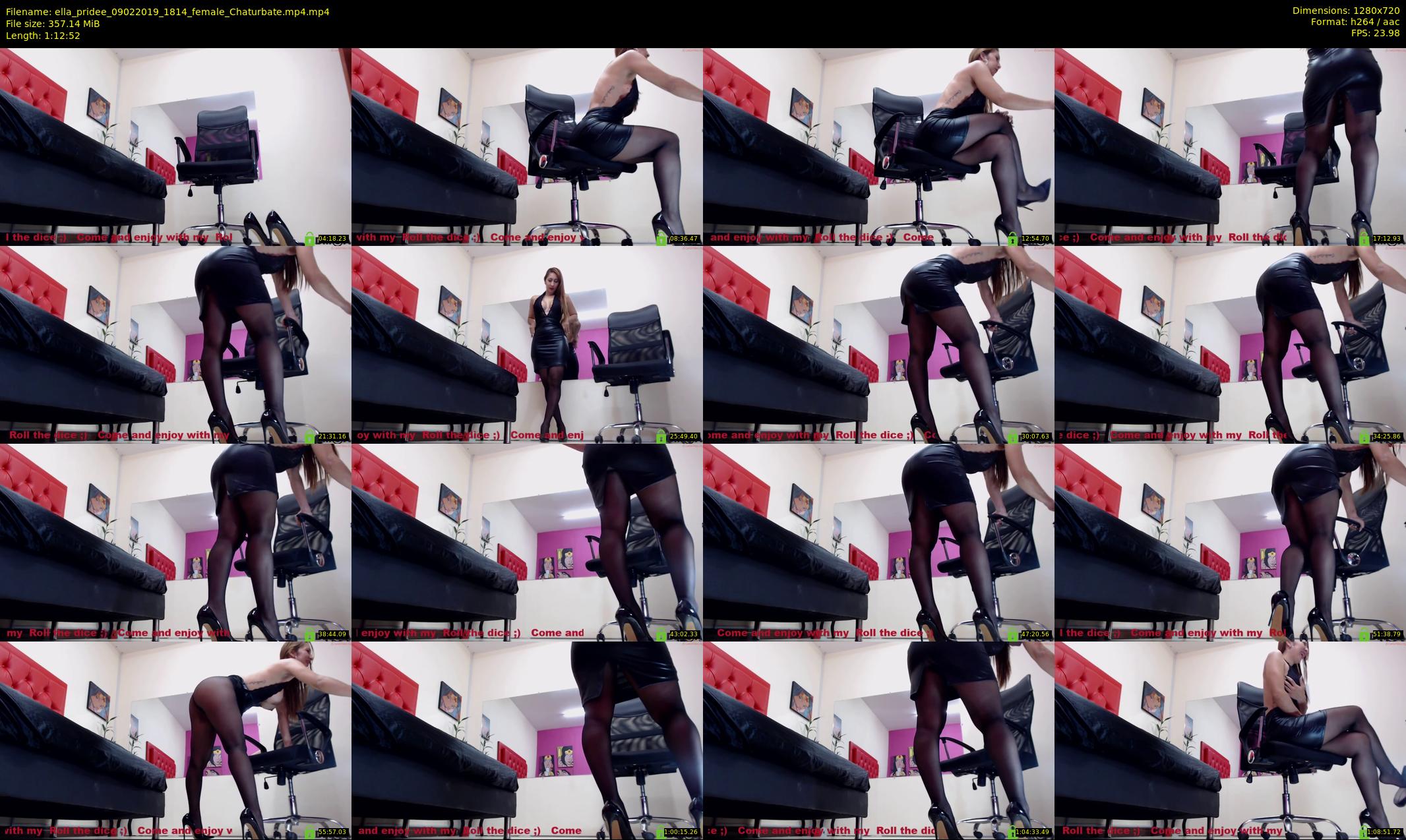 ella_pridee — 73 minute Chaturbate female cam show recording, 720p, Feb 9, 2019