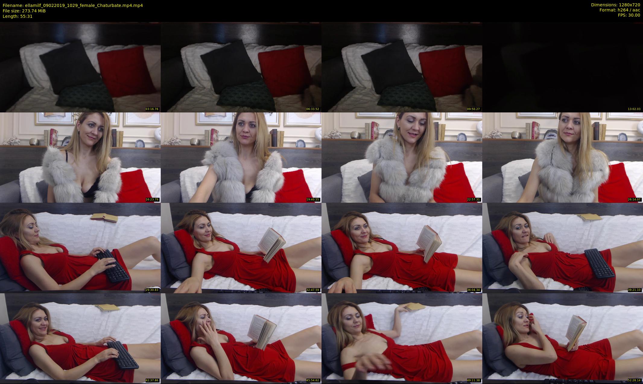 ellamilf — 56 minute Chaturbate female cam show recording, 720p, Feb 9, 2019