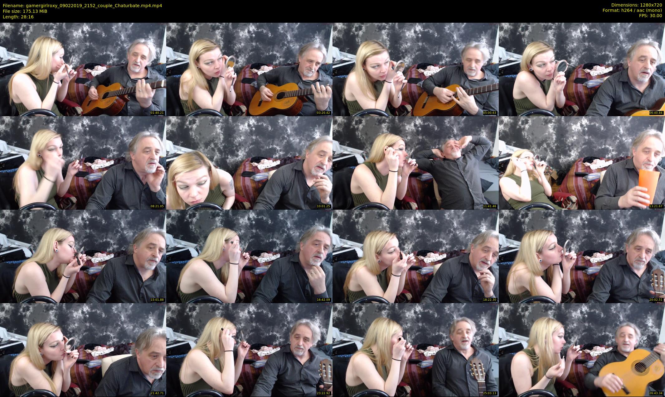 gamergirlroxy — 29 minute Chaturbate couple cam show recording, 720p, Feb 9, 2019