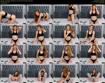 hornygirllx — 5 minute Chaturbate female cam show recording, 480p, Feb 9, 2019