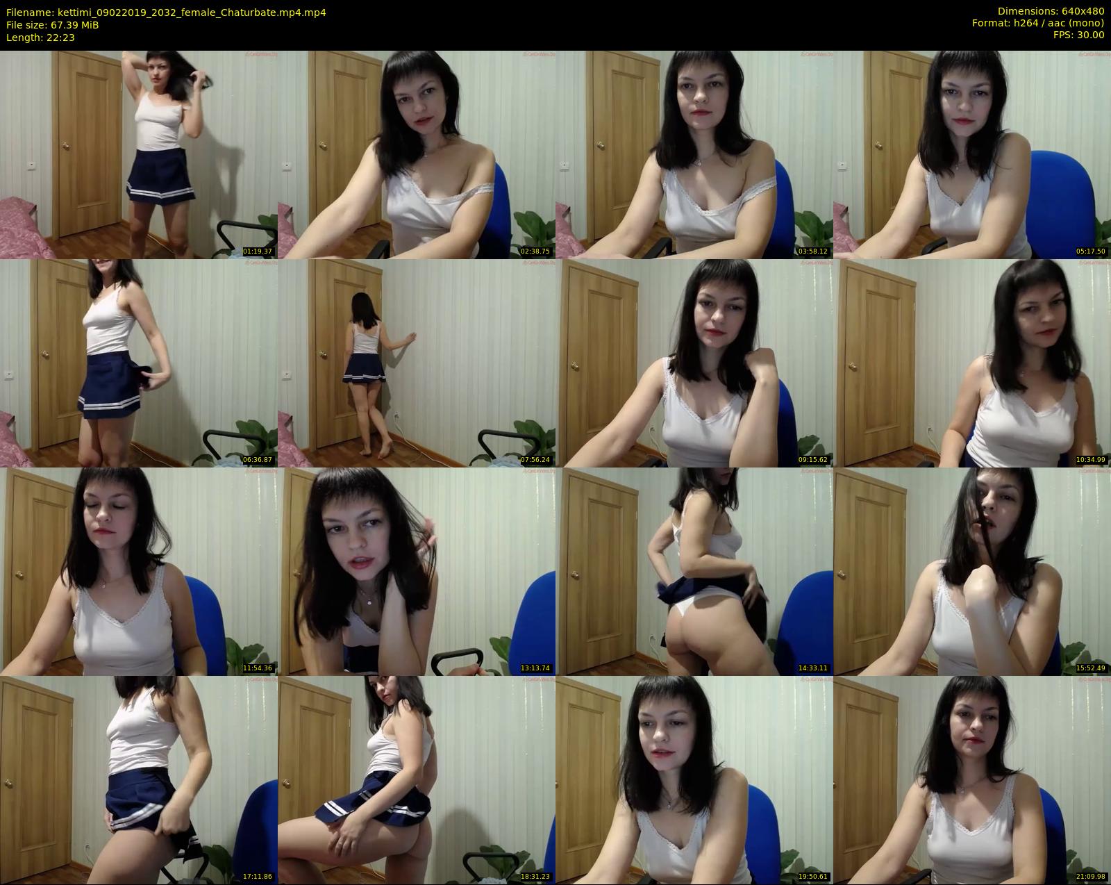 kettimi — 23 minute Chaturbate female cam show recording, 480p, Feb 9, 2019