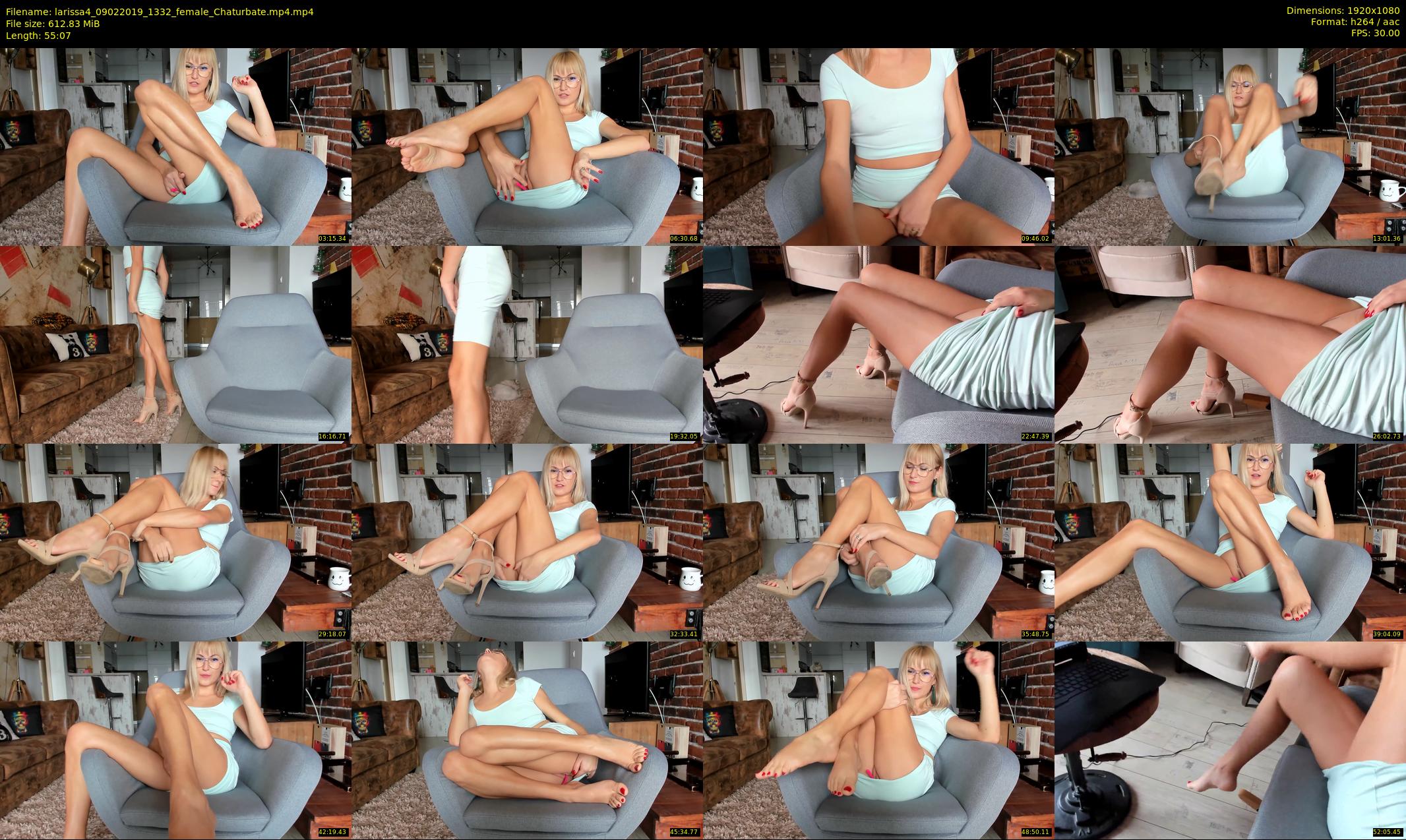 larissa4 — 56 minute Chaturbate female cam show recording, 1080p, Feb 9, 2019