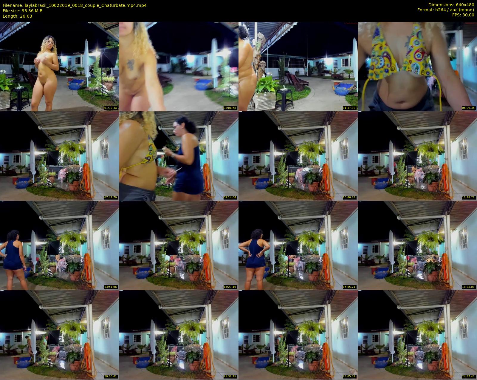 laylabrasil — 27 minute Chaturbate female cam show recording, 480p, Feb 10, 2019