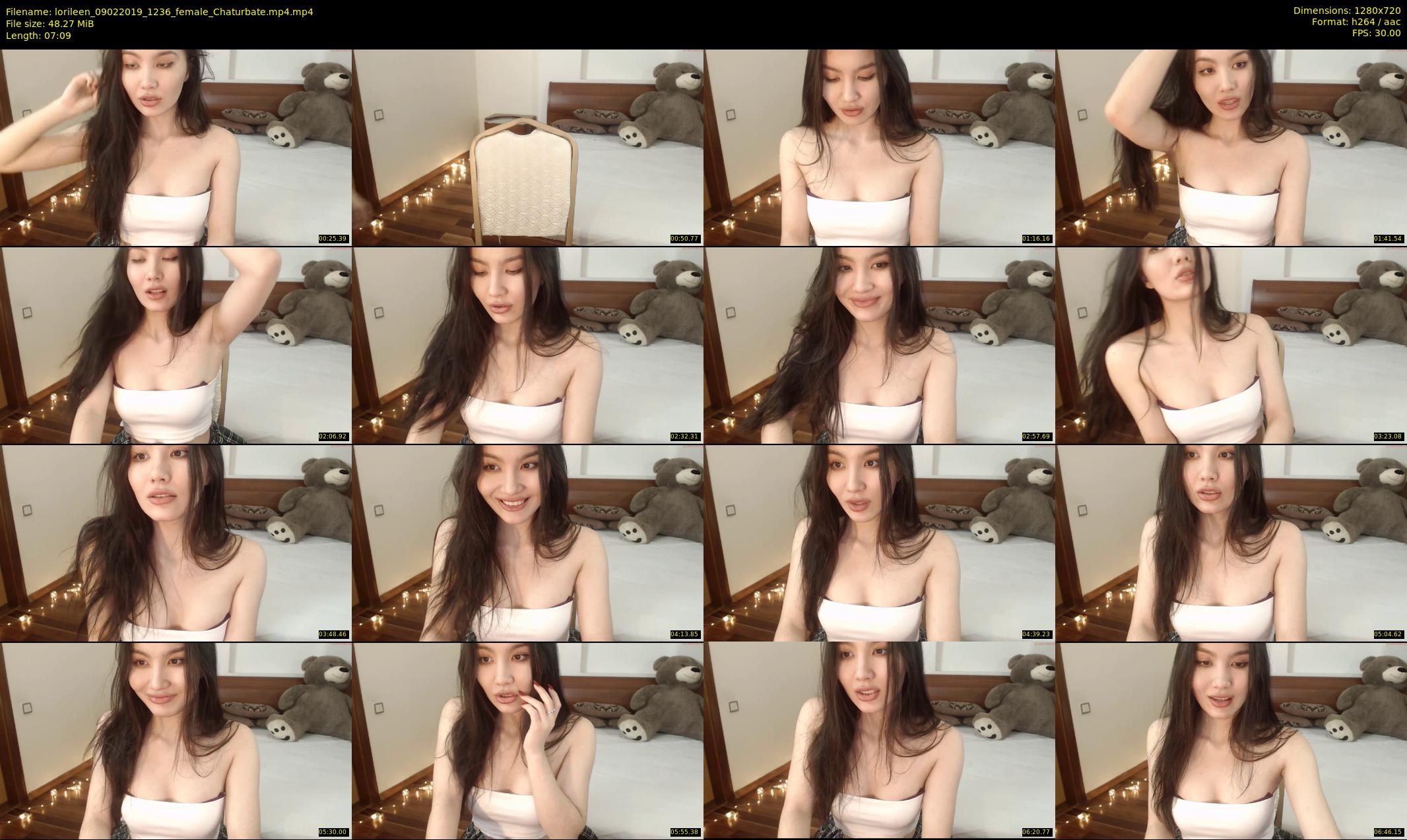 lorileen — 8 minute Chaturbate female cam show recording, 720p, Feb 9, 2019