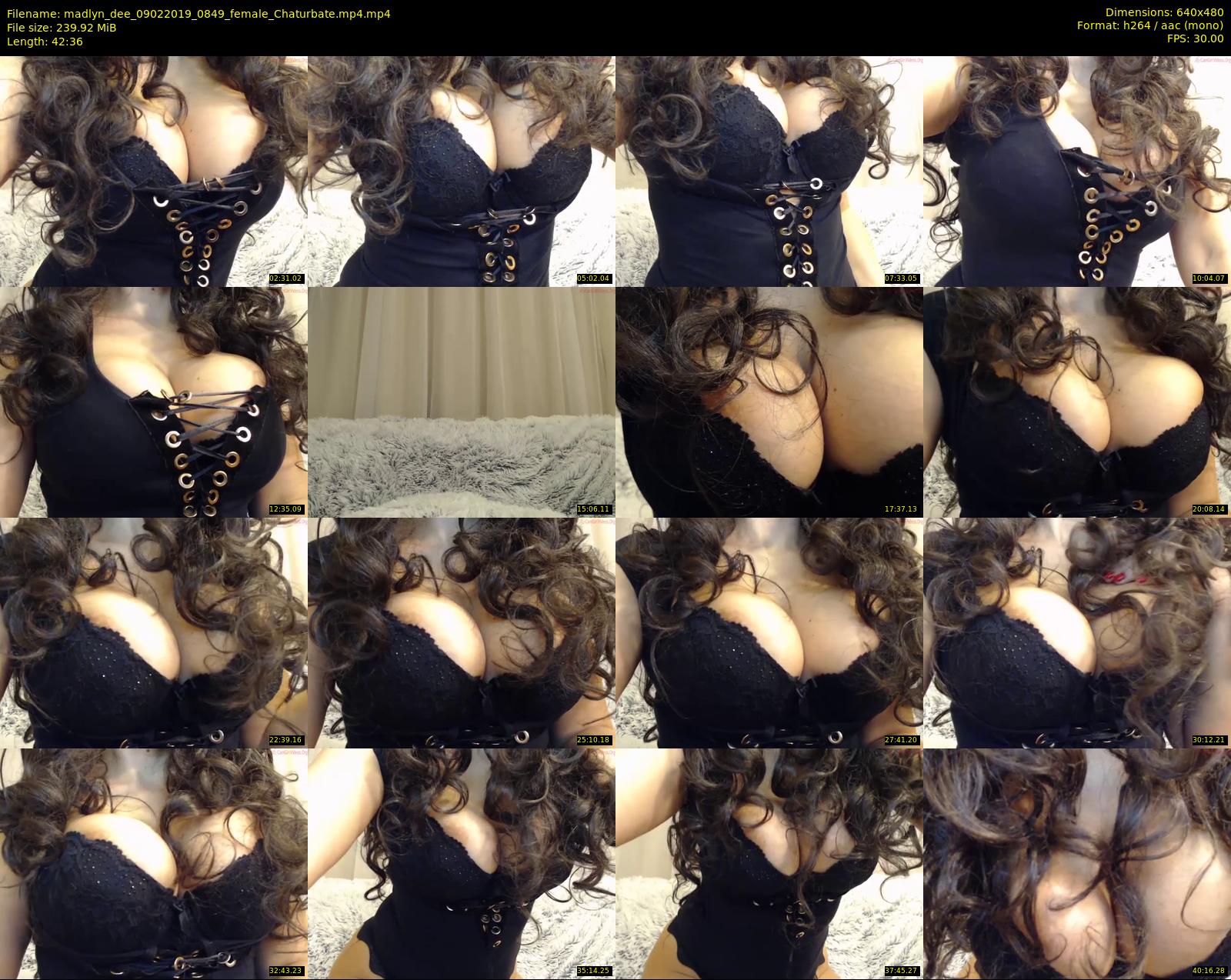 madlyn_dee — 43 minute Chaturbate female cam show recording, 480p, Feb 9, 2019