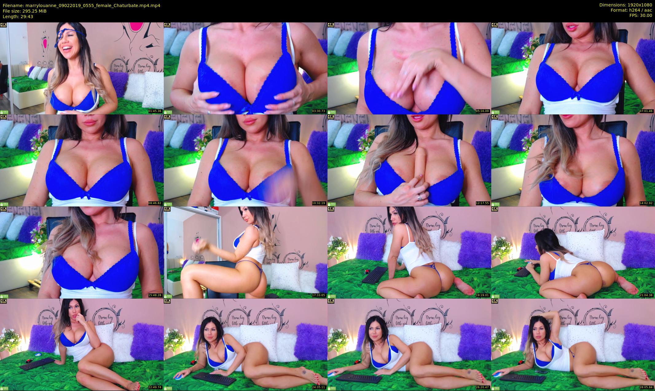marrylouanne — 30 minute Chaturbate female cam show recording, 1080p, Feb 9, 2019