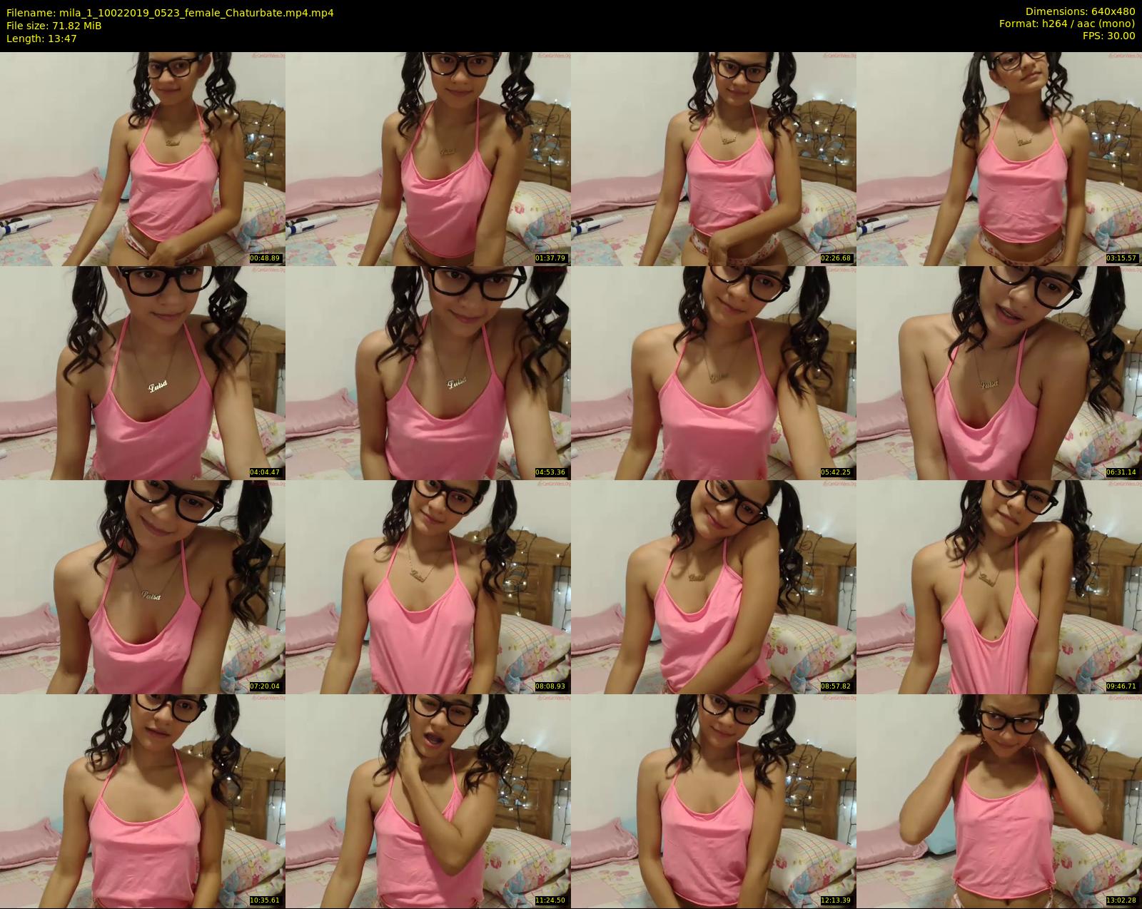 mila_1 — 14 minute Chaturbate female cam show recording, 480p, Feb 10, 2019
