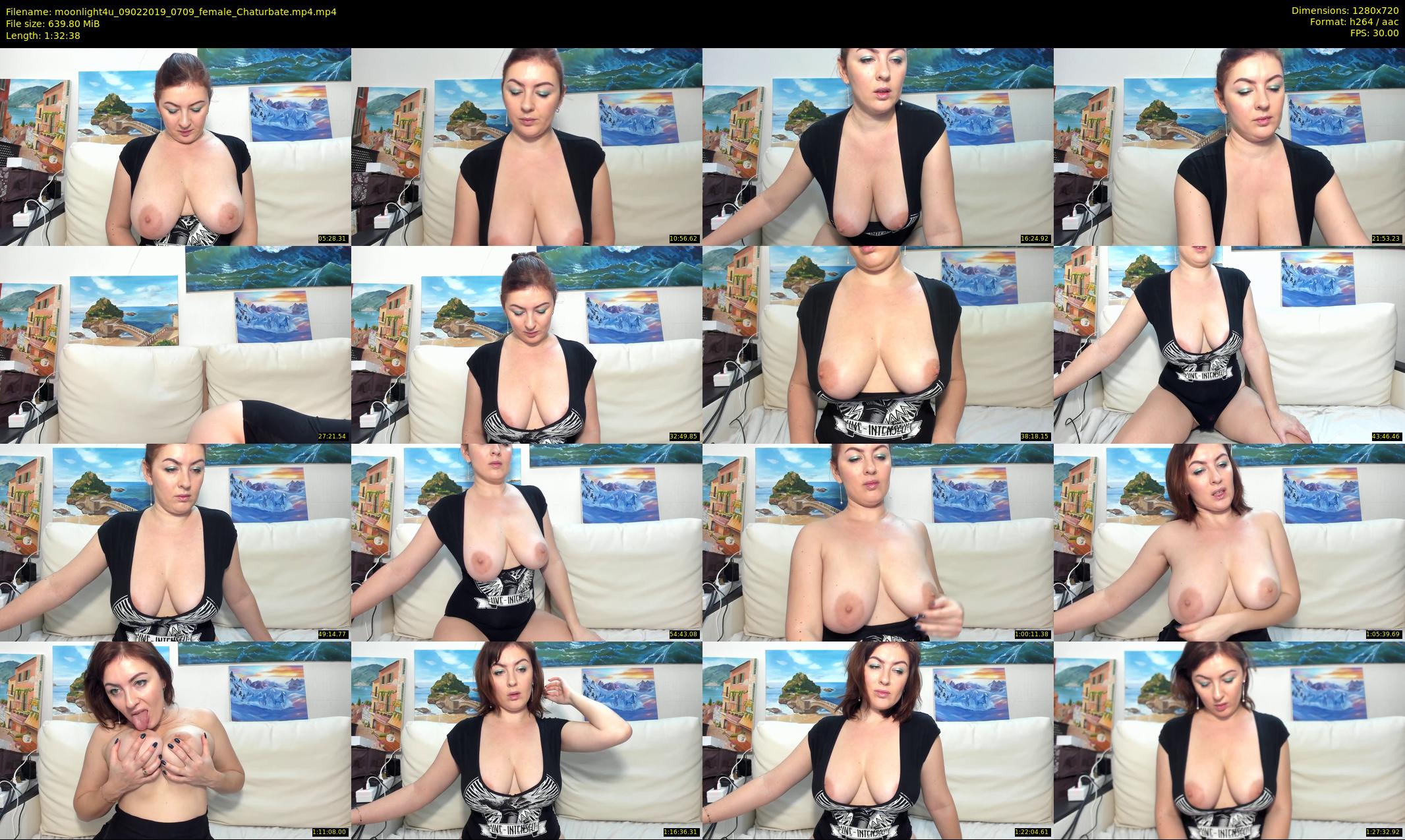 moonlight4u — 93 minute Chaturbate female cam show recording, 720p, Feb 9, 2019