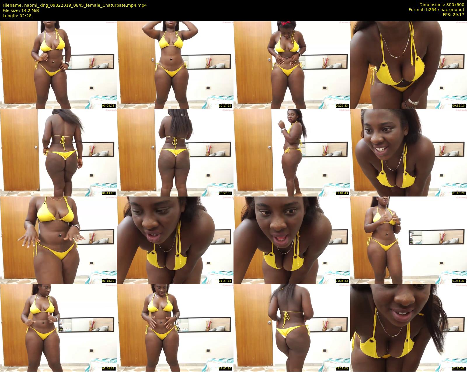 naomi_king — 3 minute Chaturbate female cam show recording, 480p, Feb 9, 2019