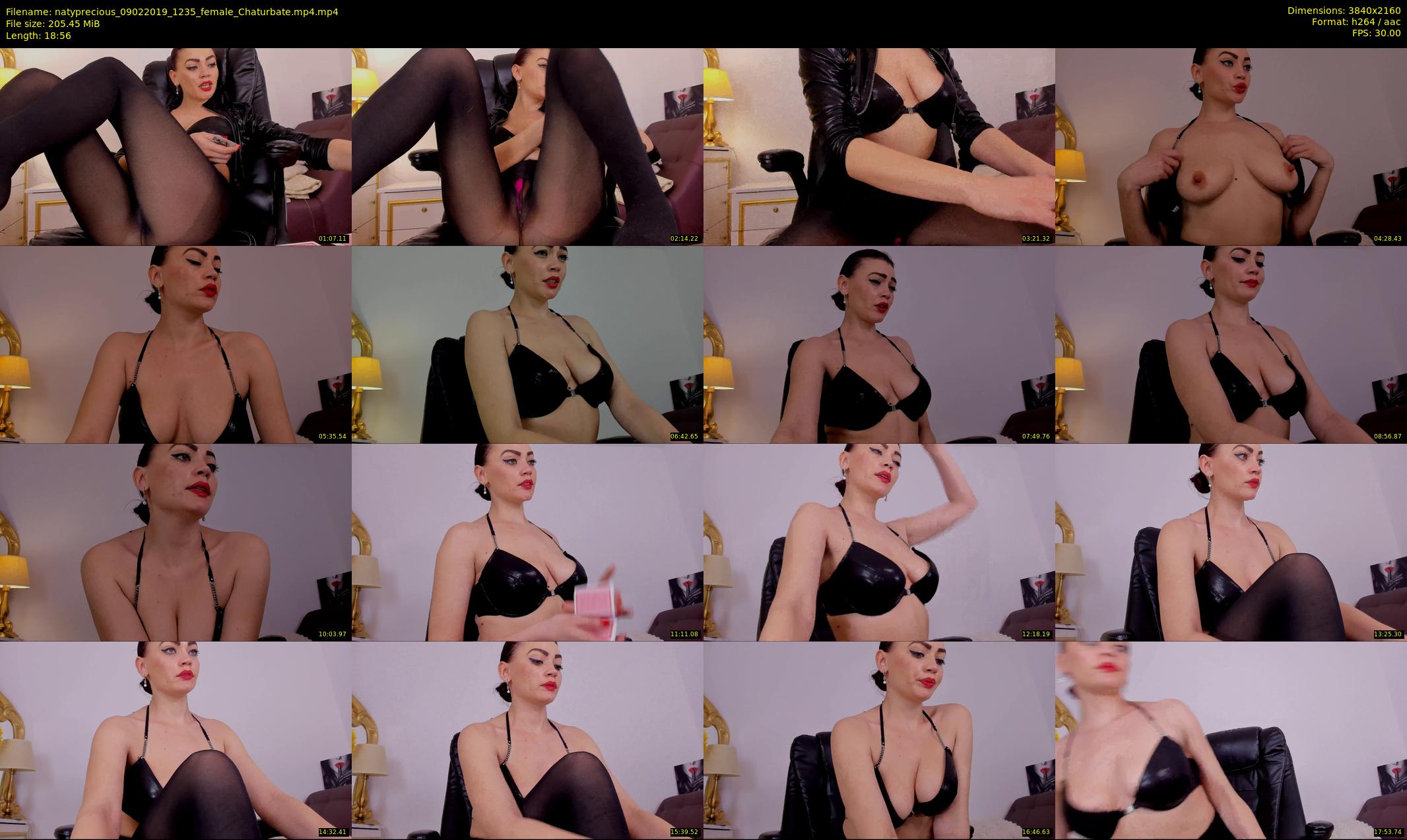 natyprecious — 19 minute Chaturbate female cam show recording, 4K, Feb 9, 2019