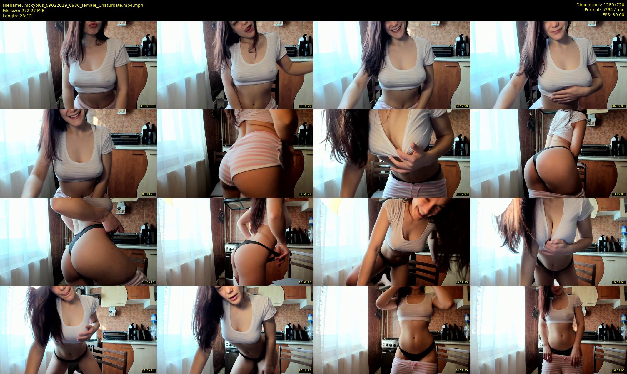 nickyplus — 29 minute Chaturbate couple cam show recording, 720p, Feb 9, 2019