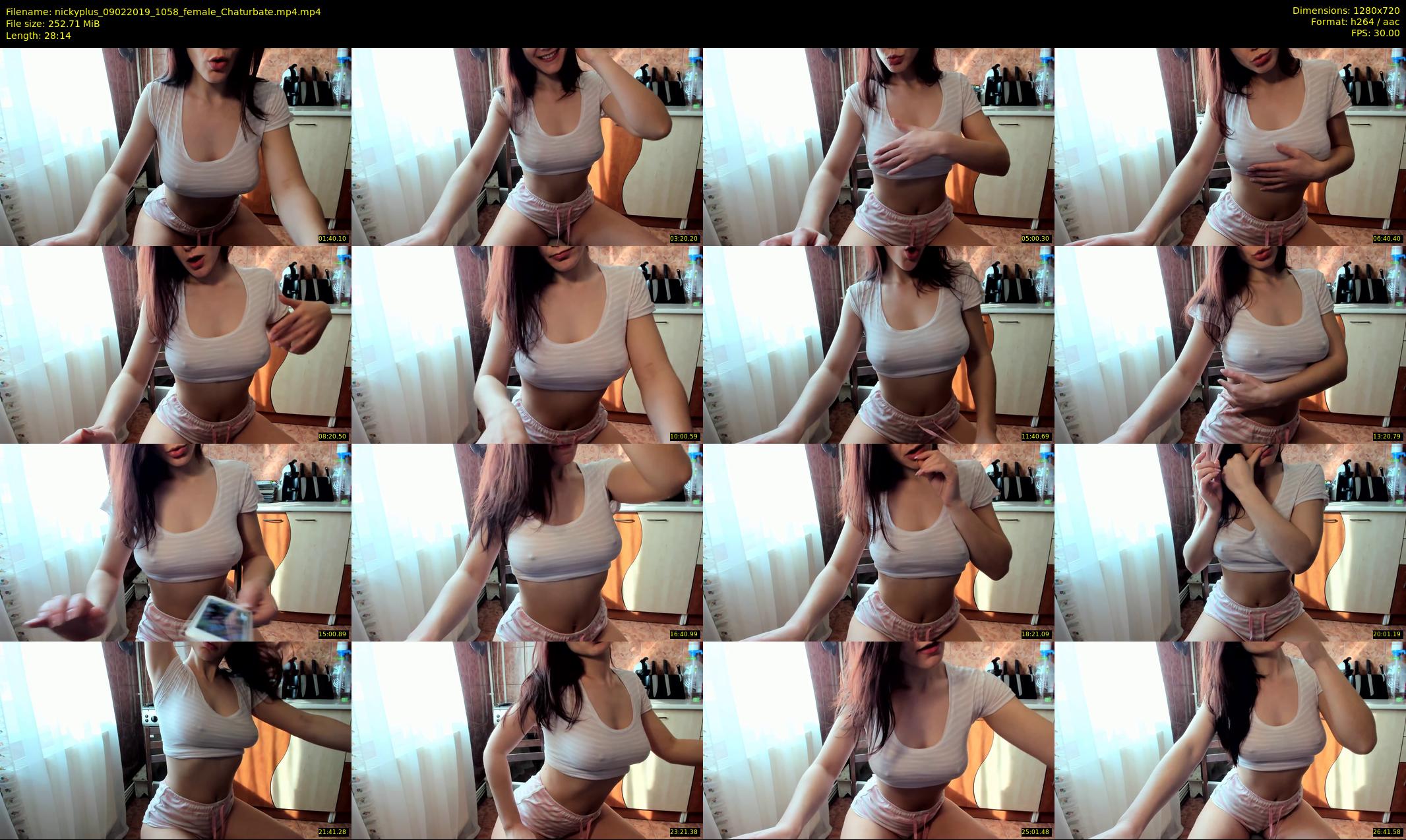 nickyplus — 29 minute Chaturbate couple cam show recording, 720p, Feb 9, 2019