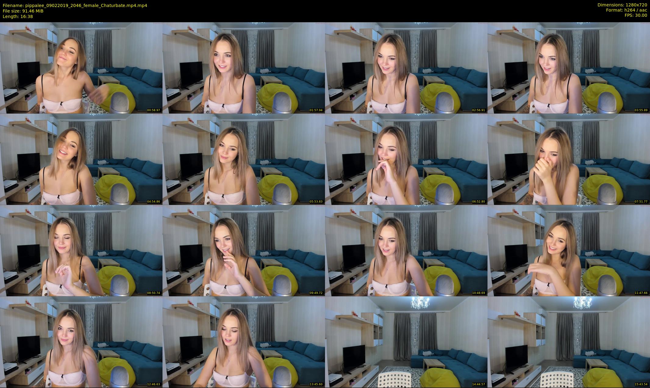 pippalee — 17 minute Chaturbate female cam show recording, 720p, Feb 9, 2019