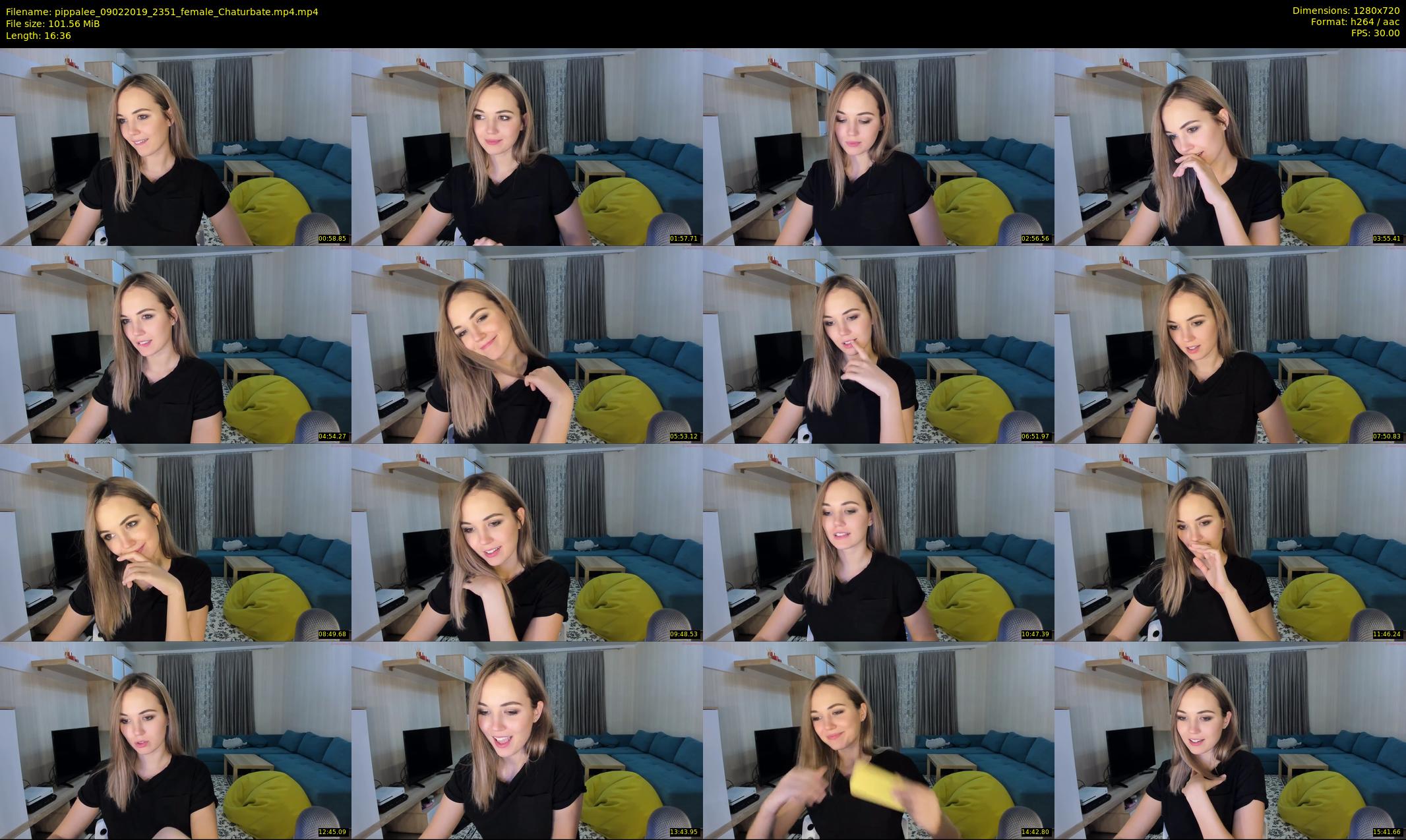 pippalee — 17 minute Chaturbate female cam show recording, 720p, Feb 9, 2019