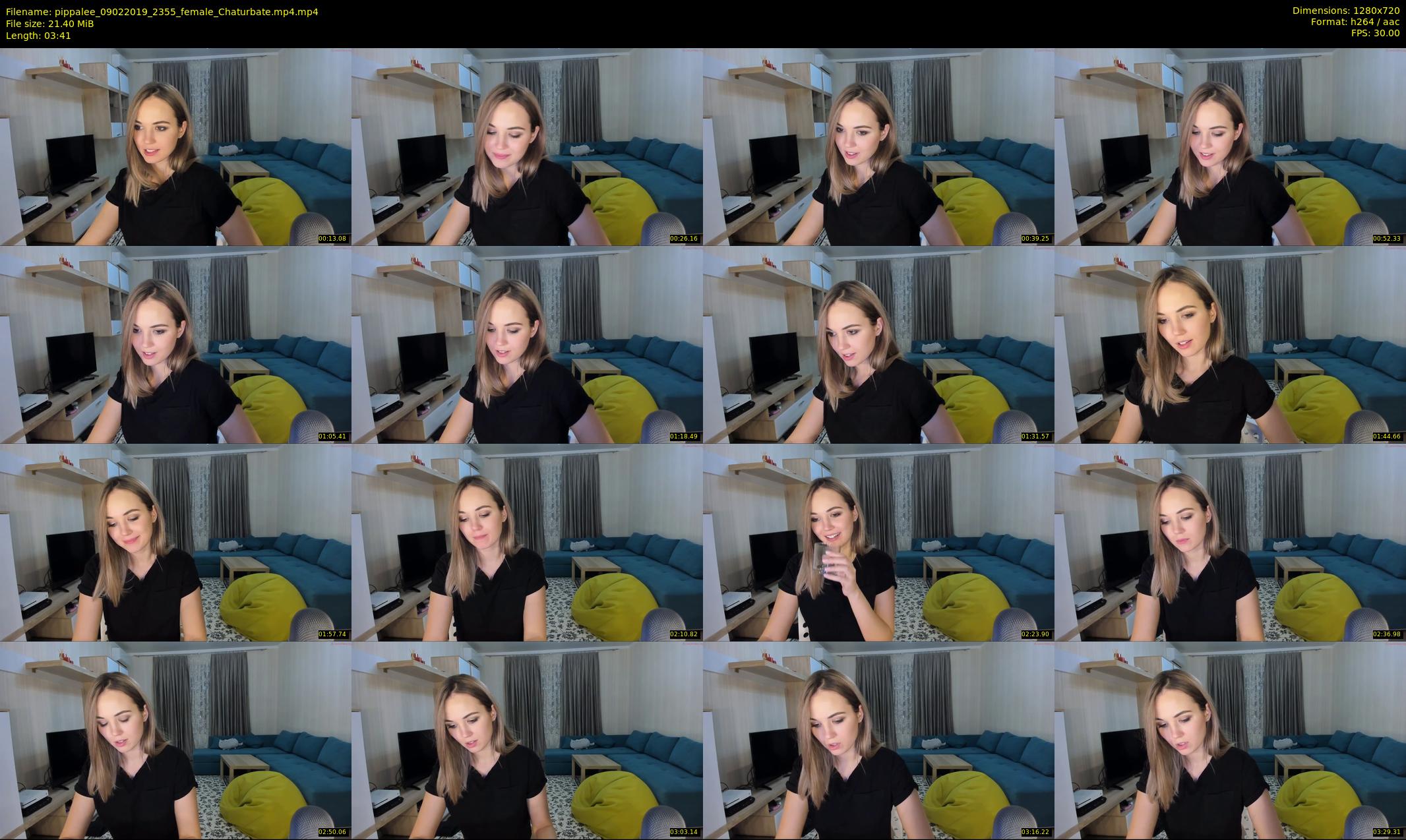 pippalee — 4 minute Chaturbate female cam show recording, 720p, Feb 9, 2019