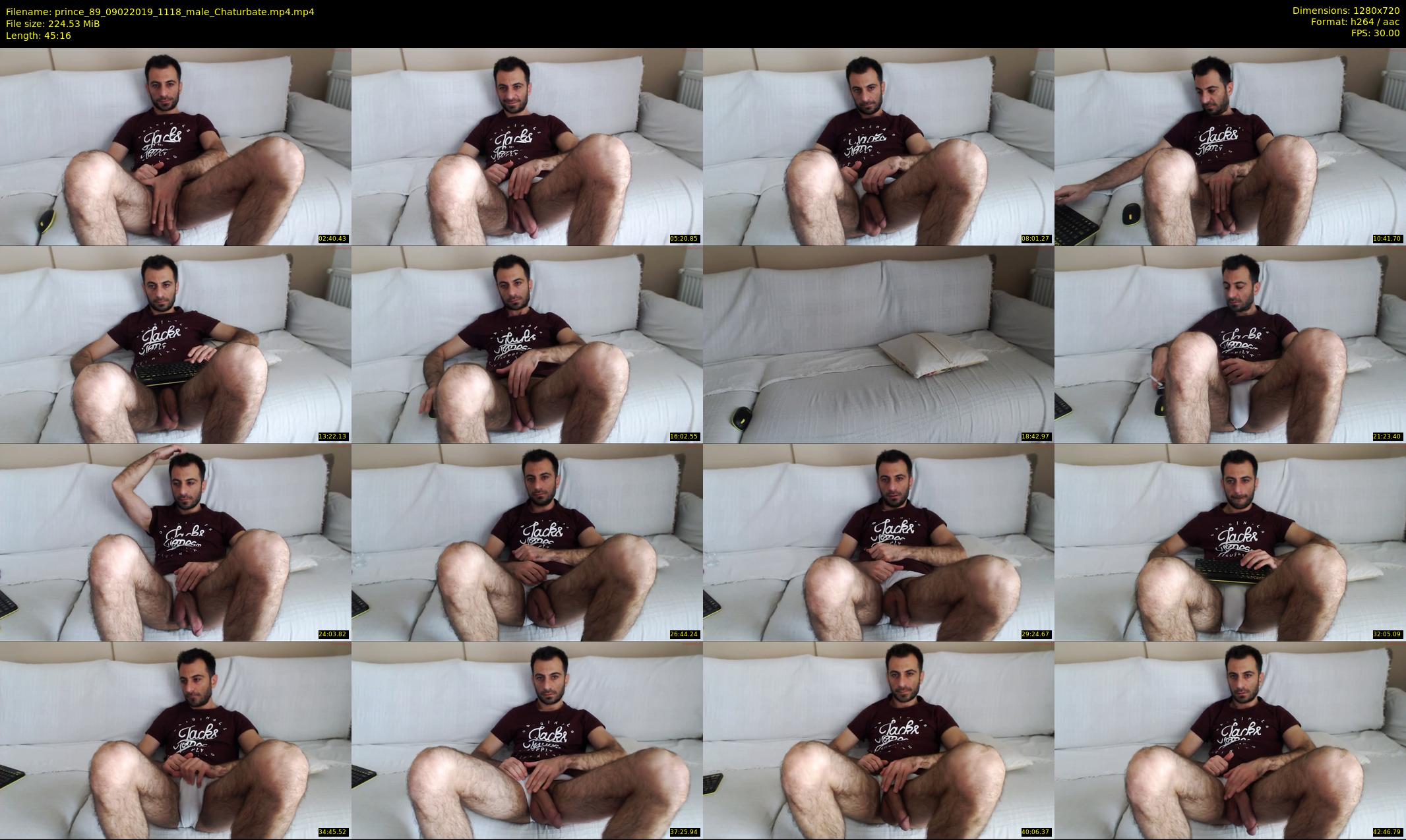 prince_89 — 46 minute Chaturbate male cam show recording, 720p, Feb 9, 2019