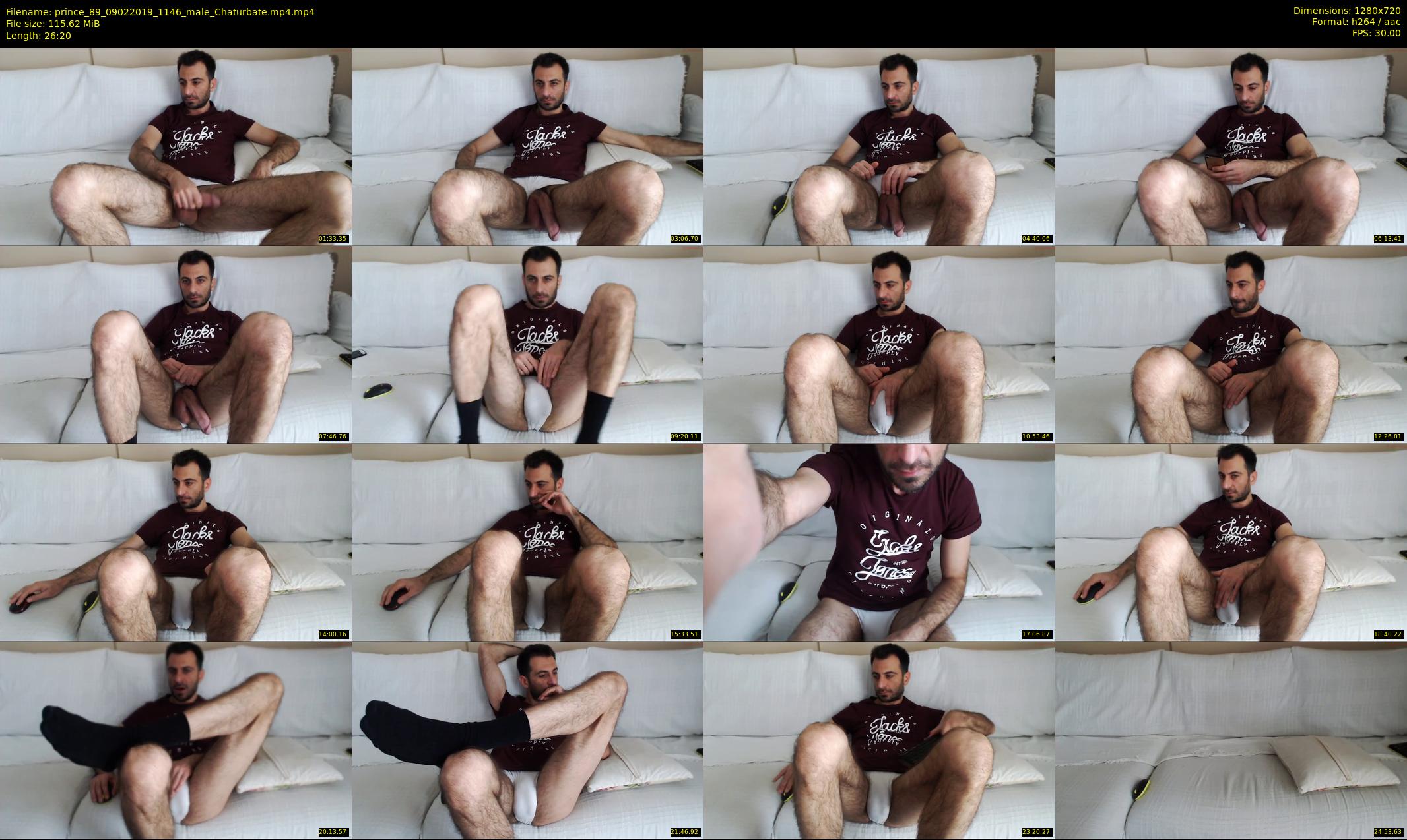 prince_89 — 27 minute Chaturbate male cam show recording, 720p, Feb 9, 2019