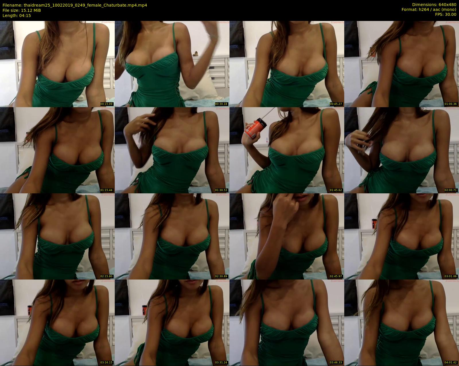 thaidream25 — 5 minute Chaturbate female cam show recording, 480p, Feb 10, 2019