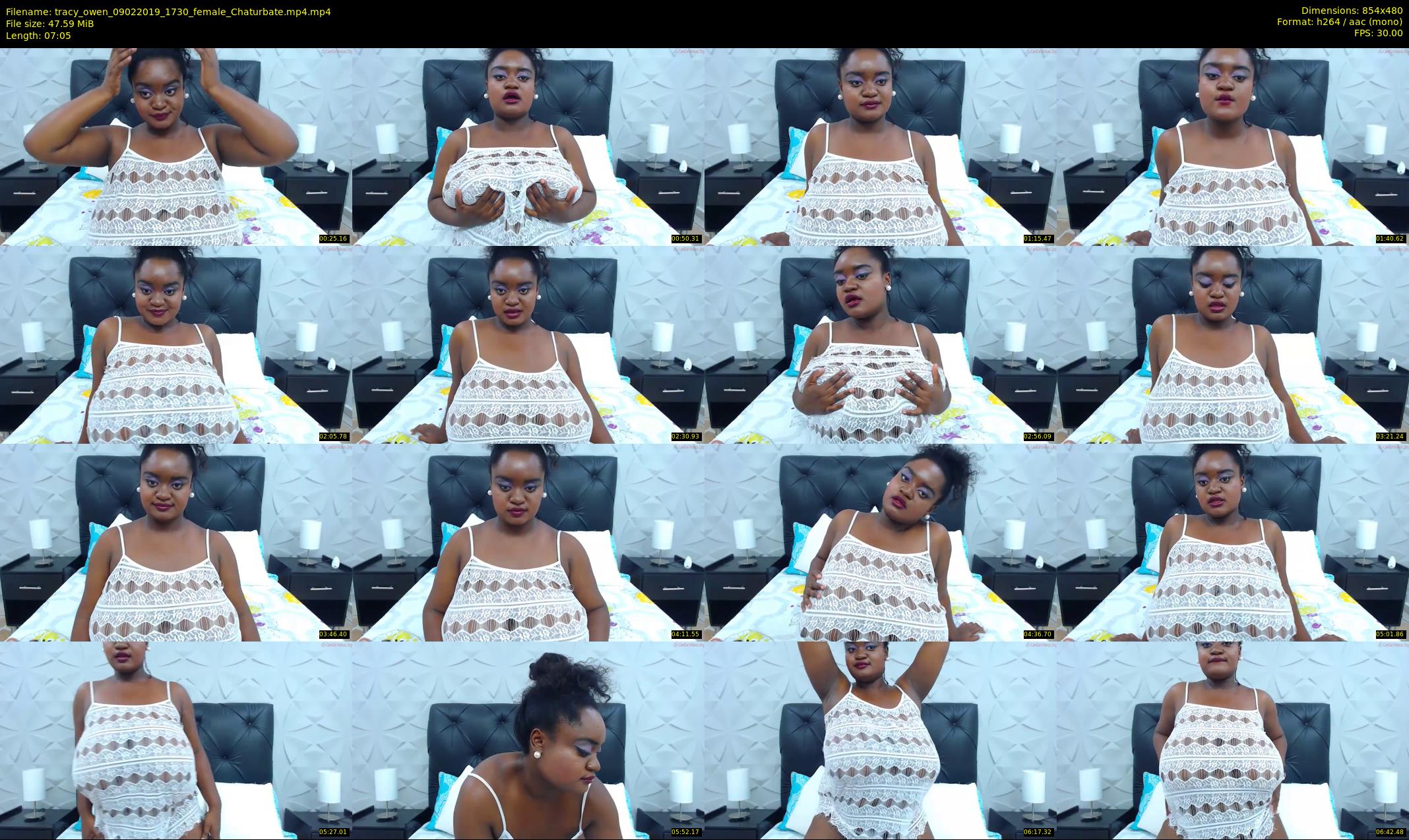 tracy_owen — 8 minute Chaturbate female cam show recording, 480p, Feb 9, 2019
