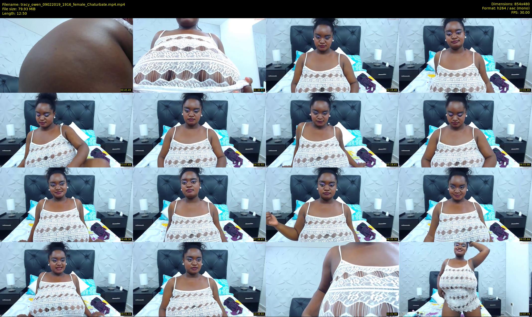 tracy_owen — 13 minute Chaturbate female cam show recording, 480p, Feb 9, 2019