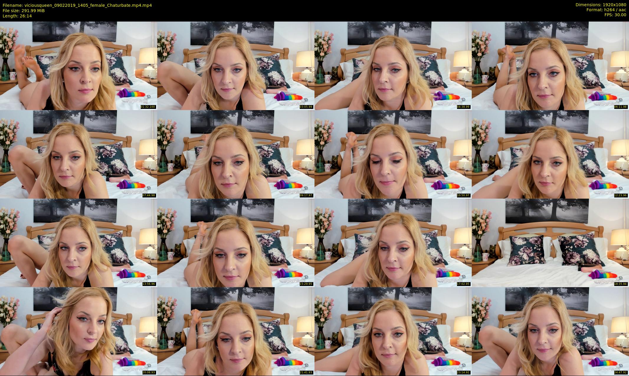 viciousqueen — 27 minute Chaturbate female cam show recording, 1080p, Feb 9, 2019