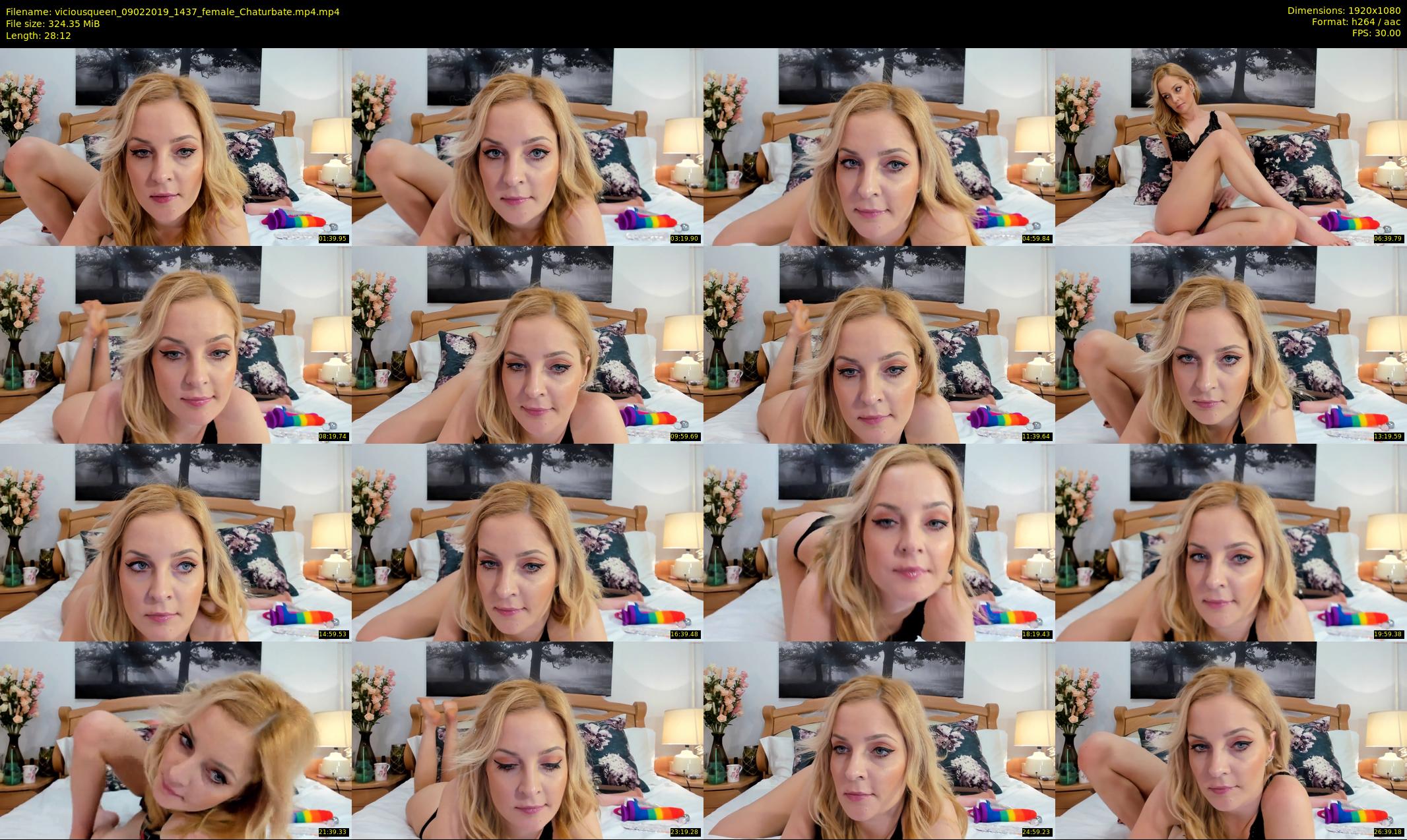 viciousqueen — 29 minute Chaturbate female cam show recording, 1080p, Feb 9, 2019